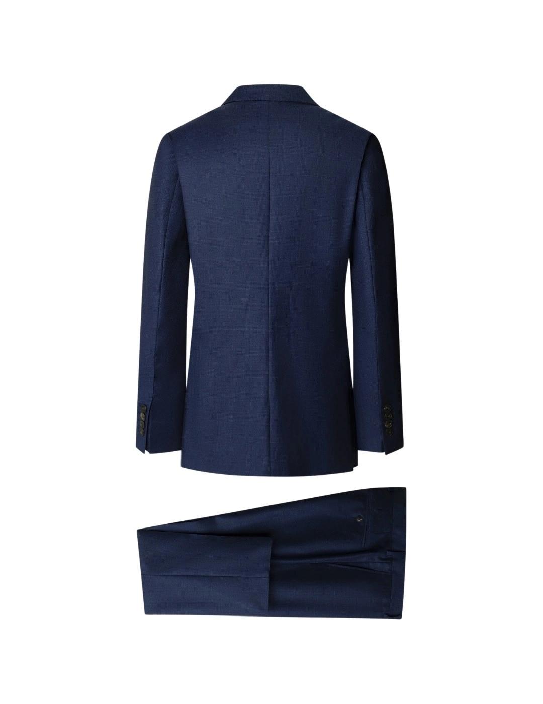 Hackett Traje de Lana cuadros glen Marino