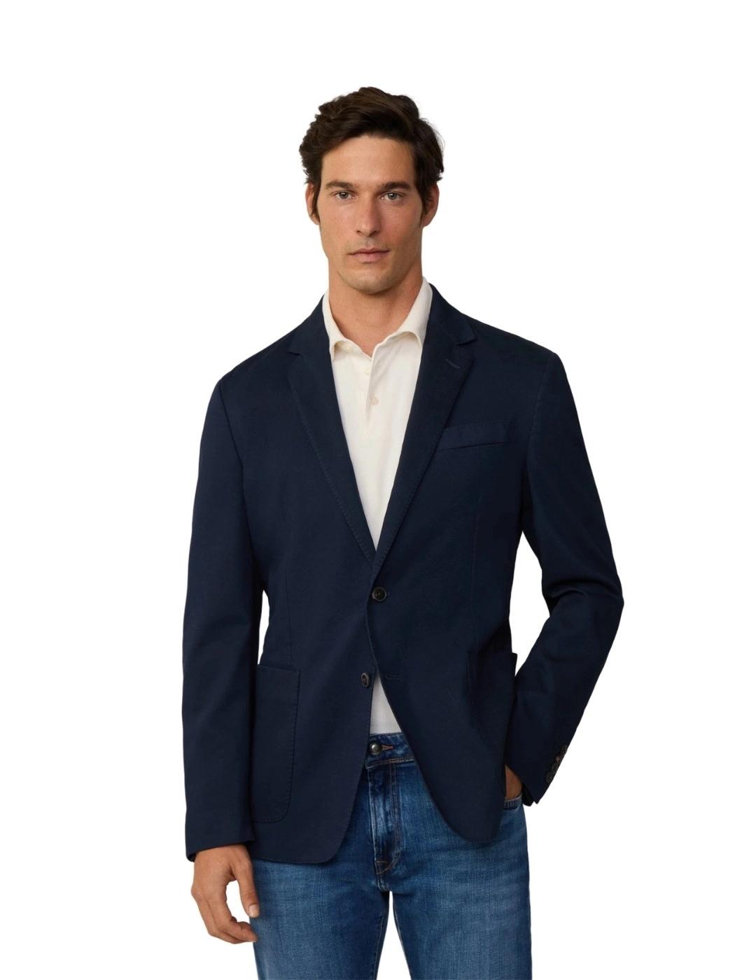 Hackett Americana Azul marino