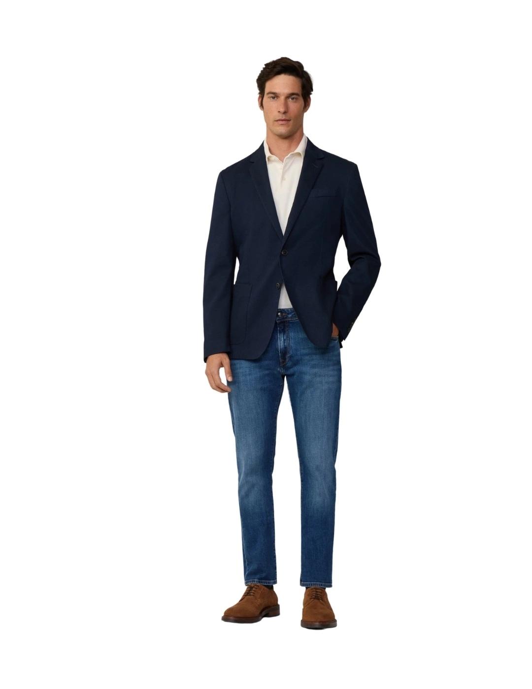 Hackett Americana Azul marino