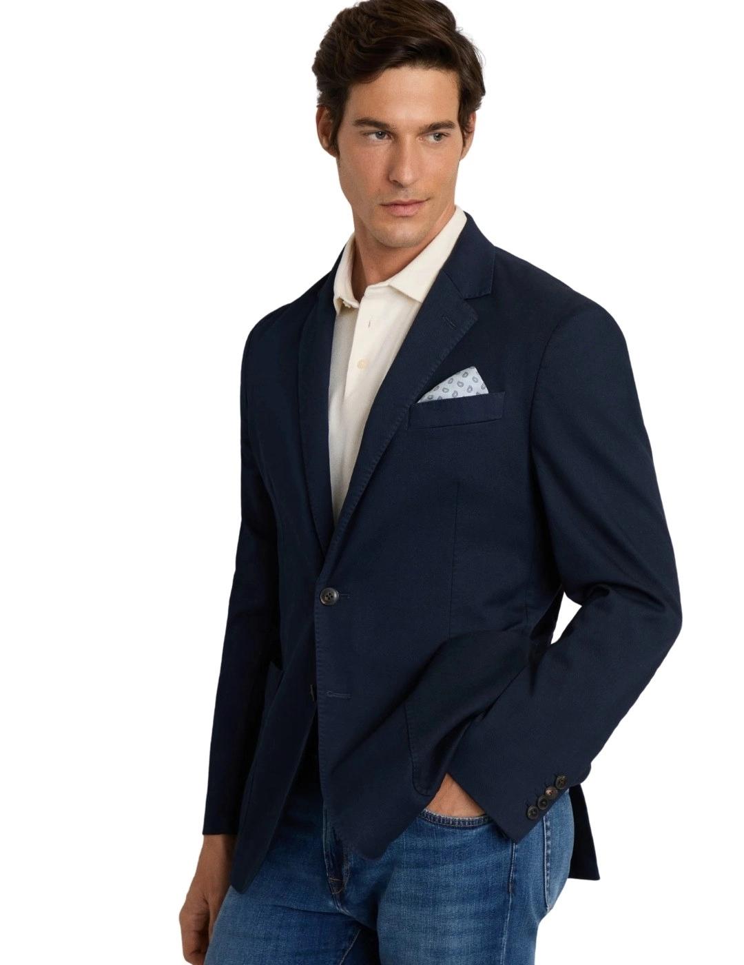 Hackett Americana Azul marino