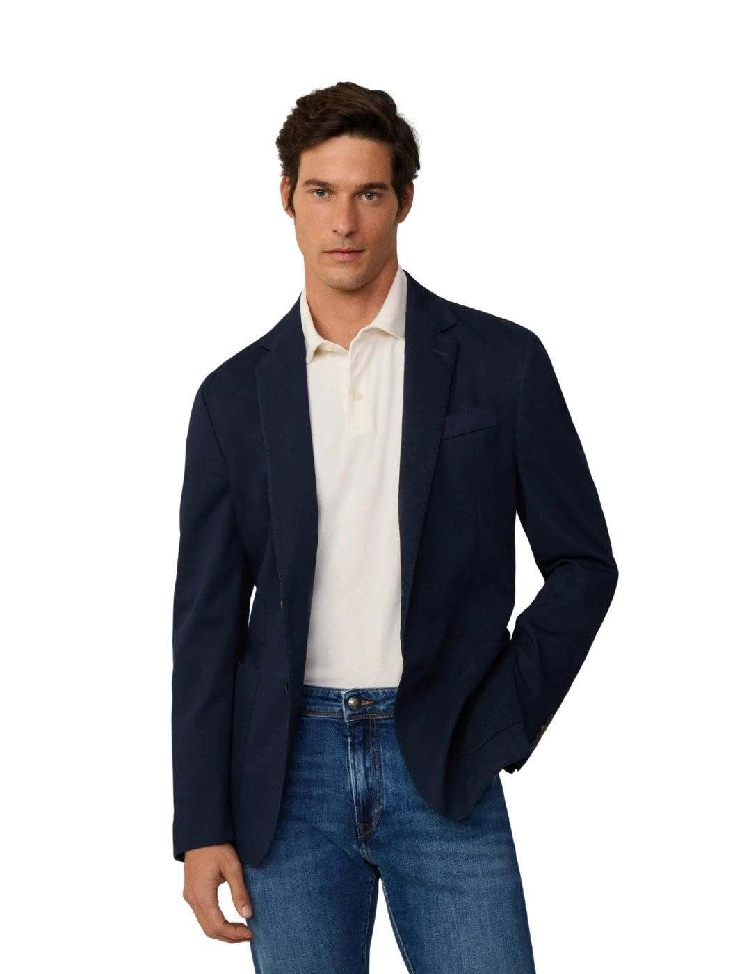 Hackett Americana Azul marino