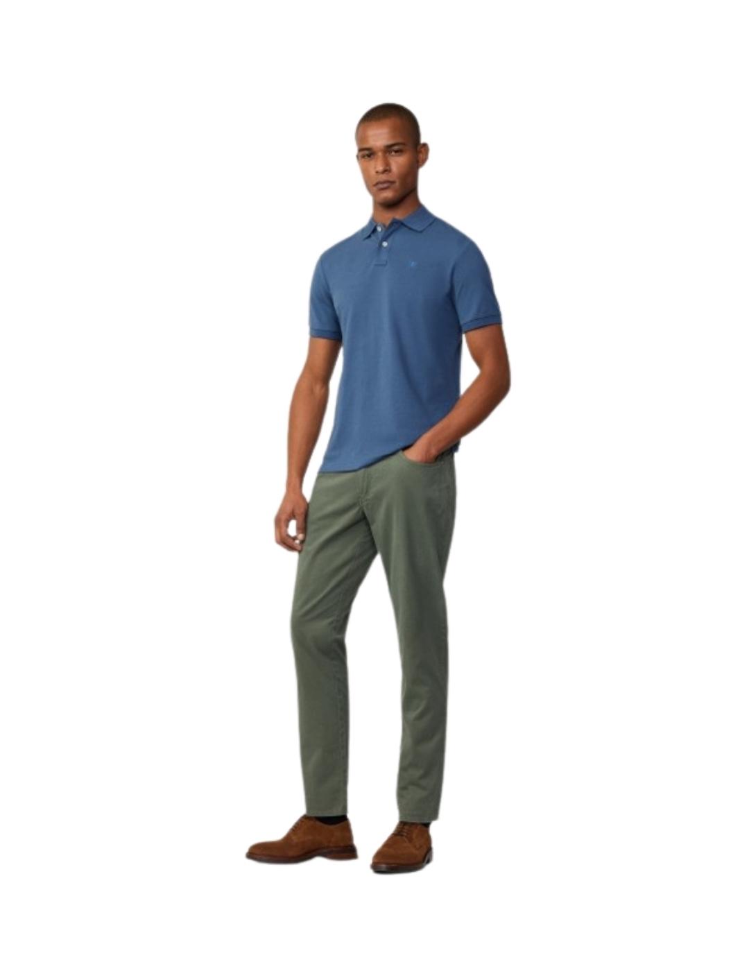 Hackett Polo Azul denim