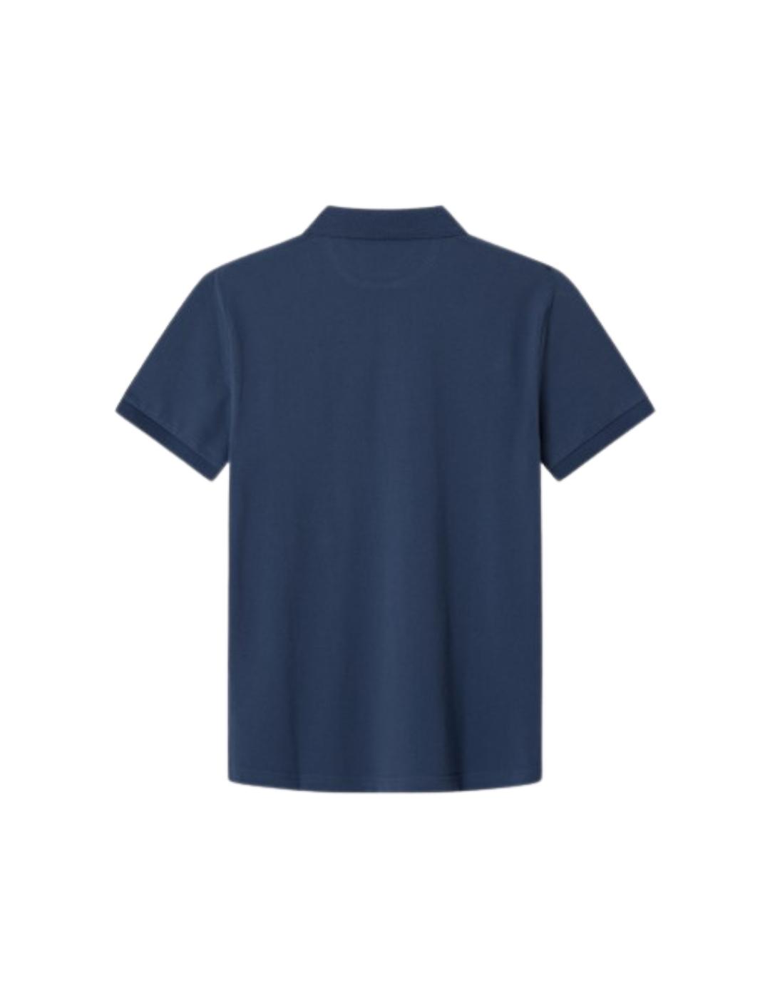 Hackett Polo Azul denim