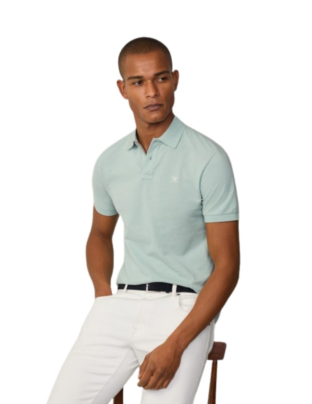 Hackett Polo verde menta