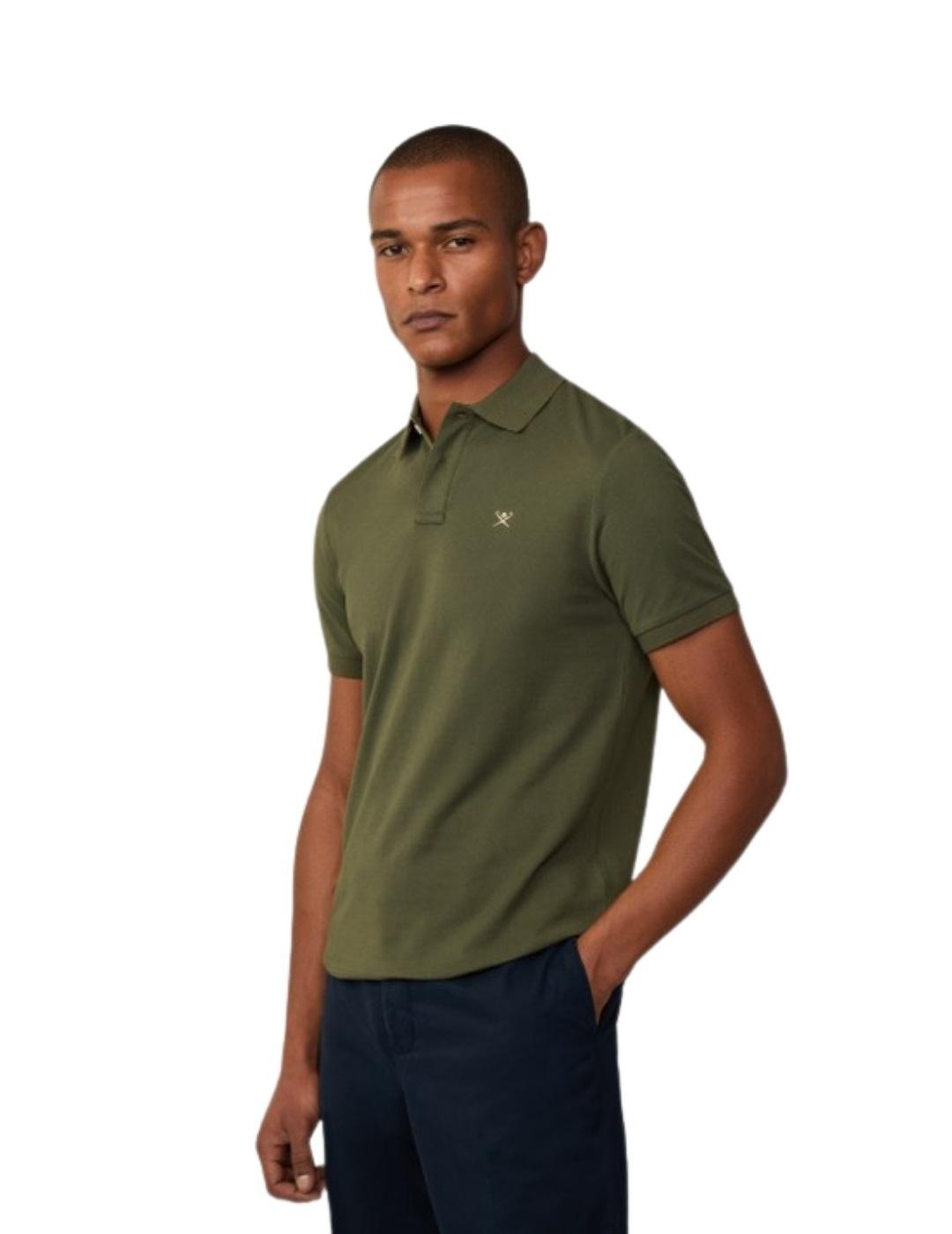 Hackett Polo Verde caqui