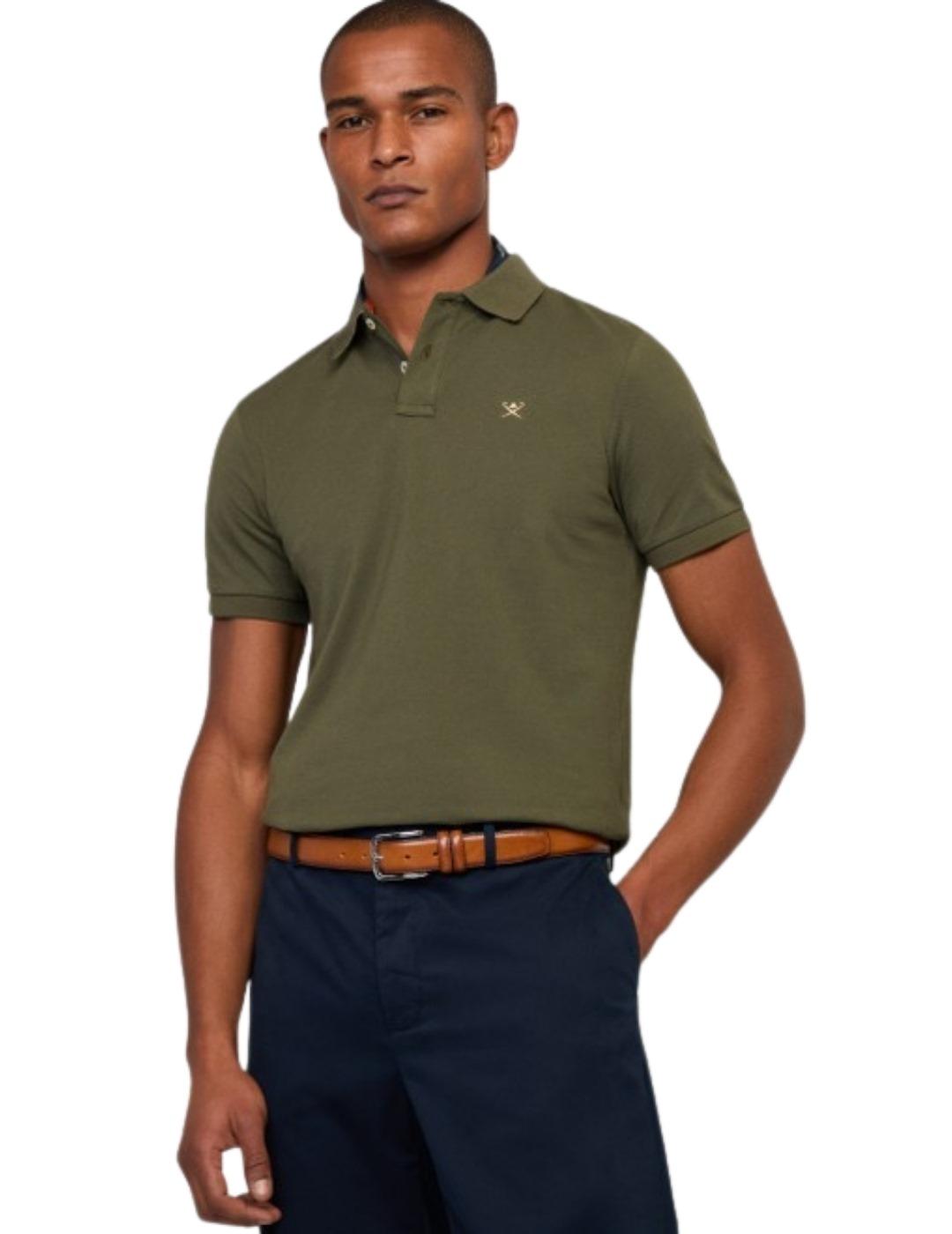 Hackett Polo Verde caqui