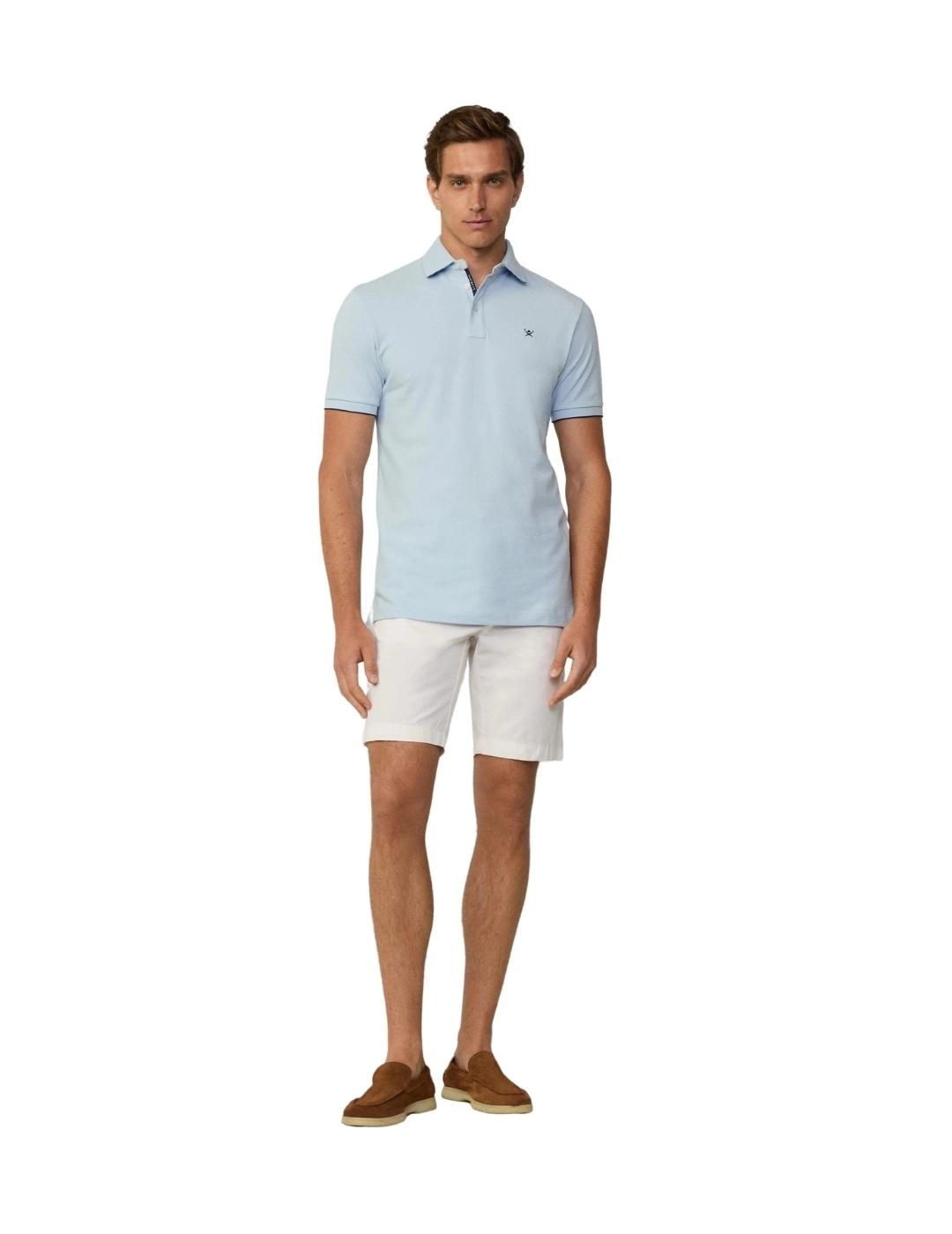 Hackett Polo Azul hielo