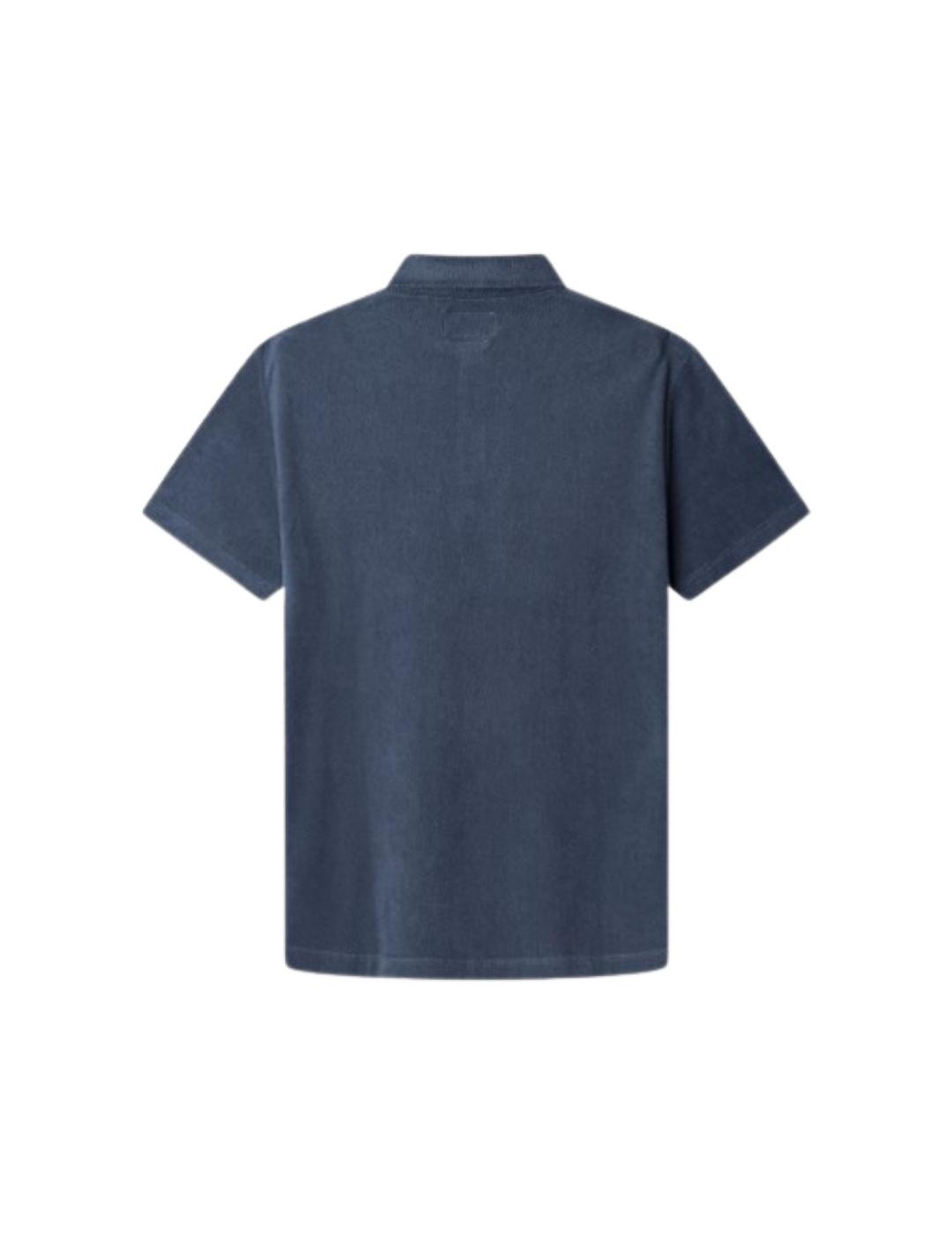 Hackett Polo Azul oscuro denim
