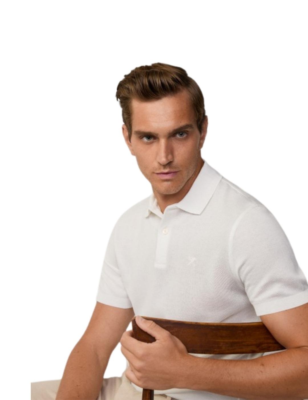 Hackett Polo Blanco