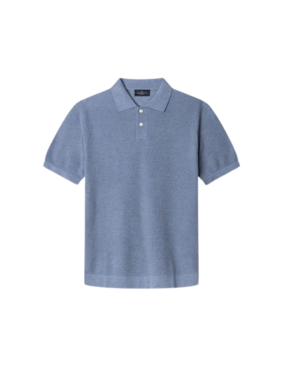 Hackett Polo de punto Azul