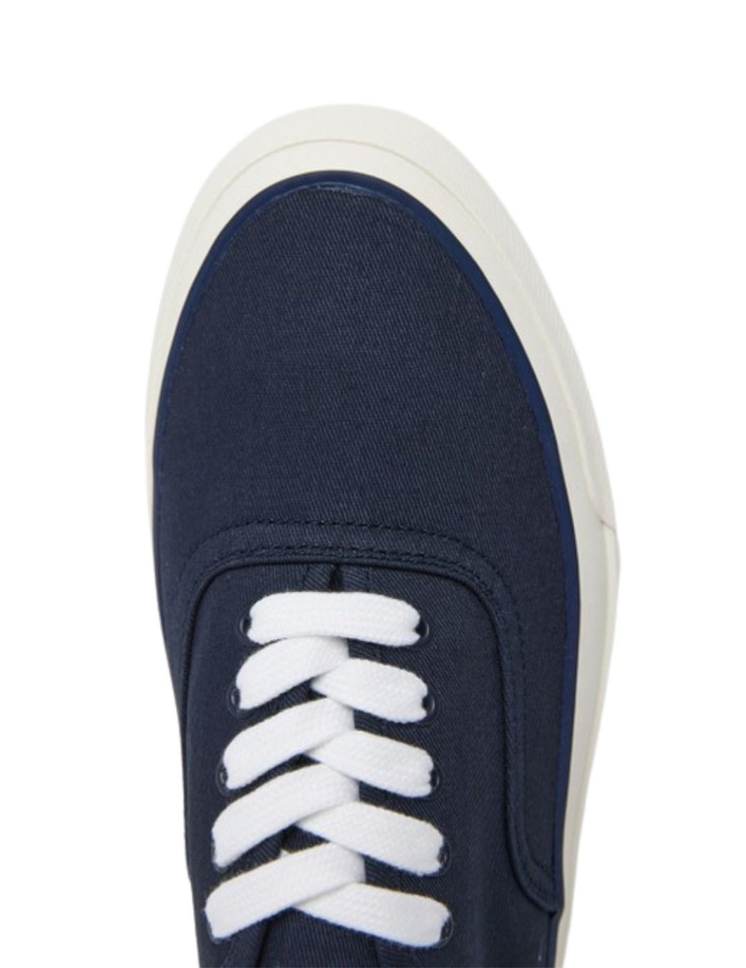 Hackett Zapatillas Azul marino suela blanca