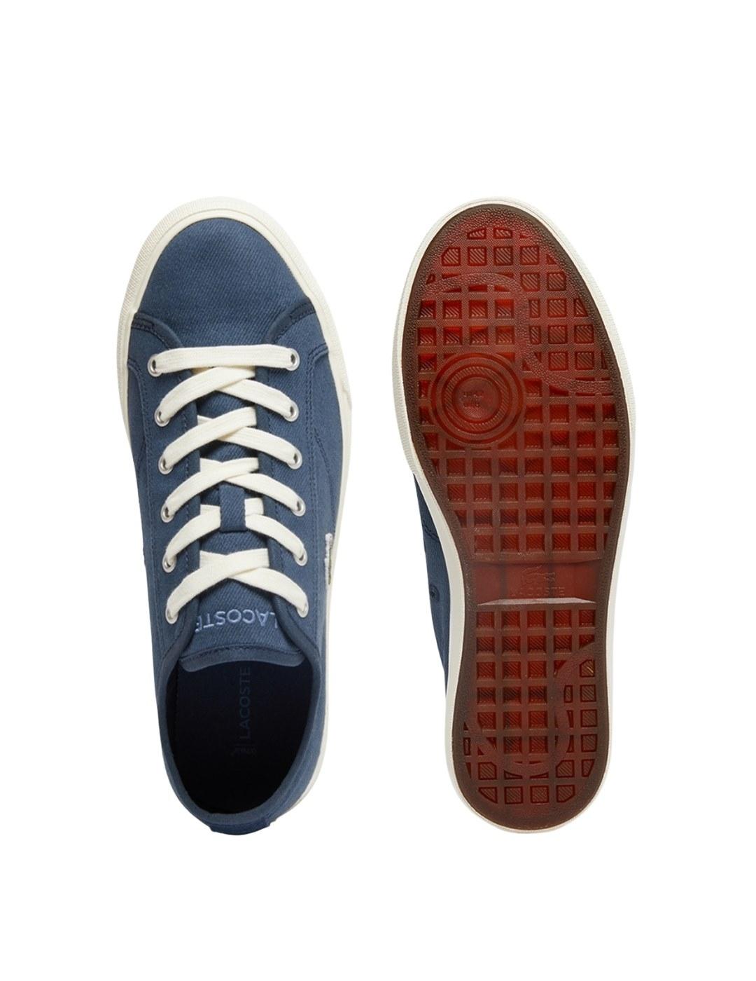 Lacoste Zapatillas de hombre Backcourt Azul