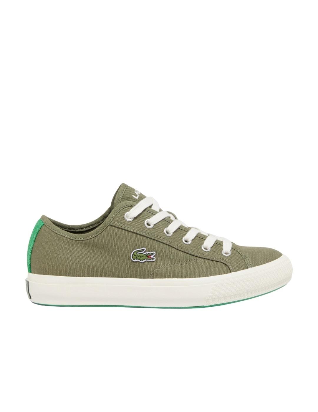 Lacoste Zapatillas de hombre Backcourt Verde