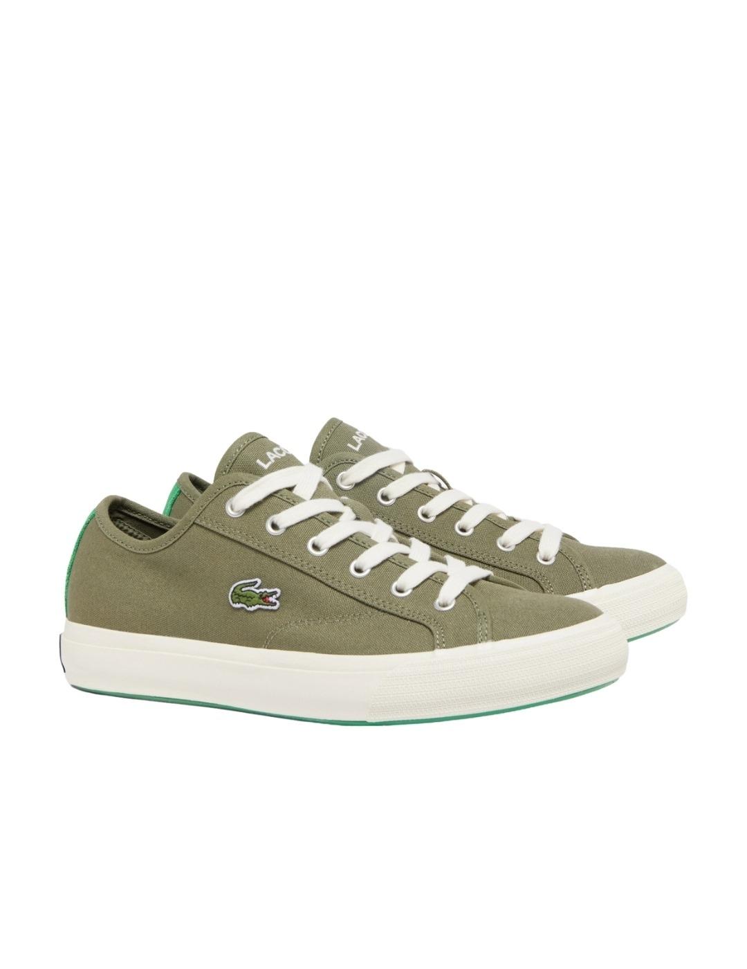 Lacoste Zapatillas de hombre Backcourt Verde