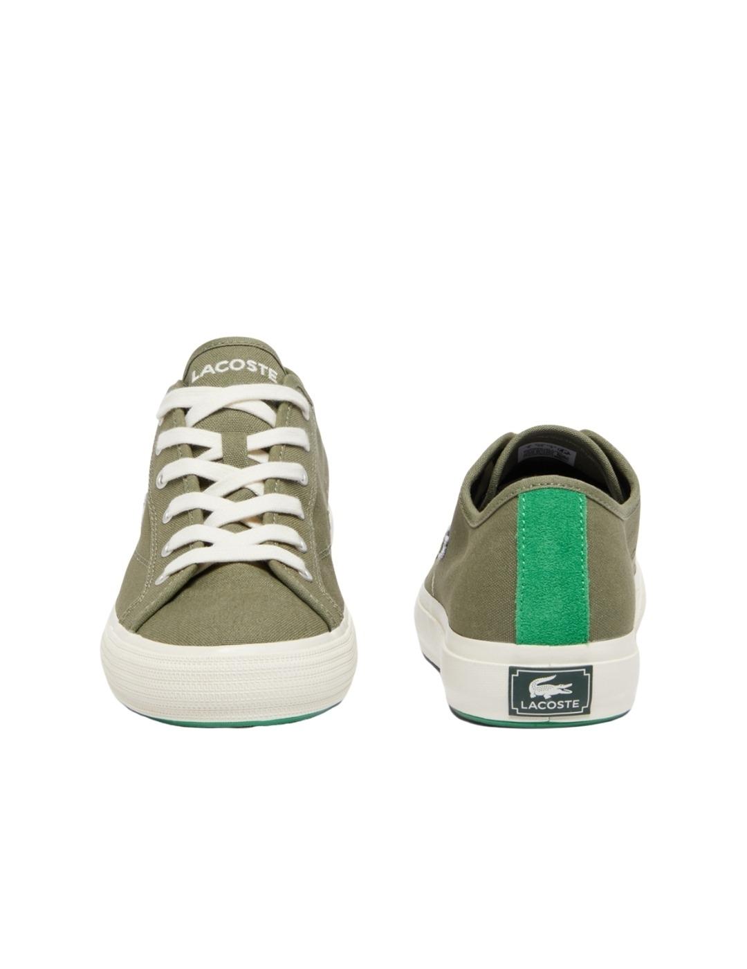 Lacoste Zapatillas de hombre Backcourt Verde