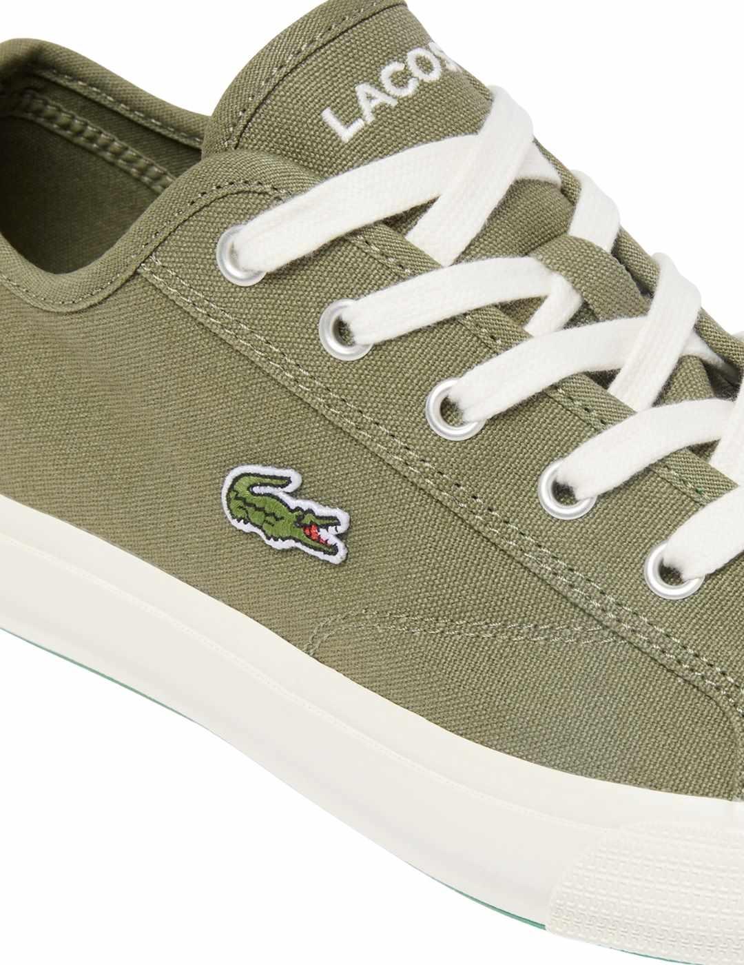 Lacoste Zapatillas de hombre Backcourt Verde