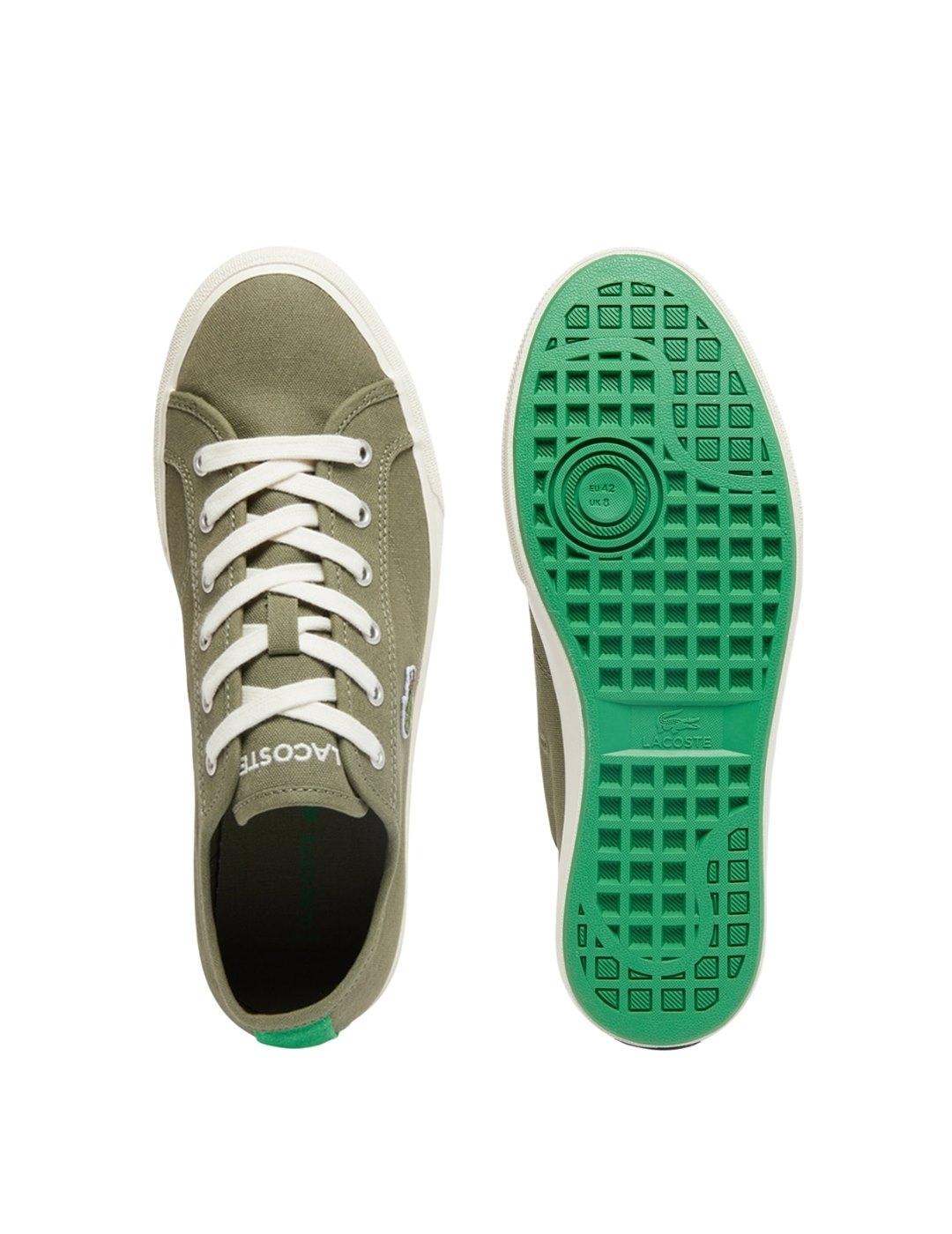 Lacoste Zapatillas de hombre Backcourt Verde