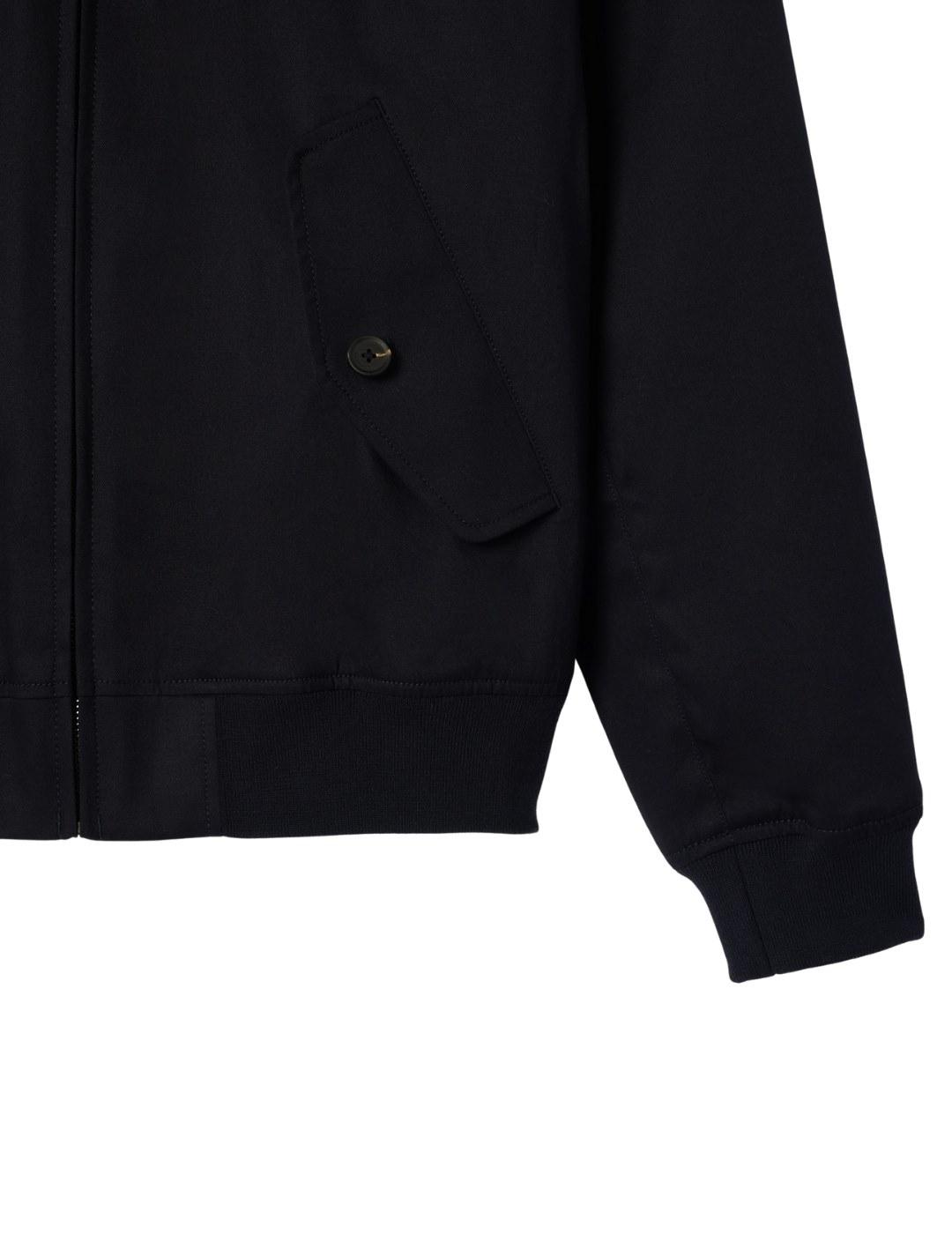 Lacoste Chaqueta Harrington de sarga hidrófuga