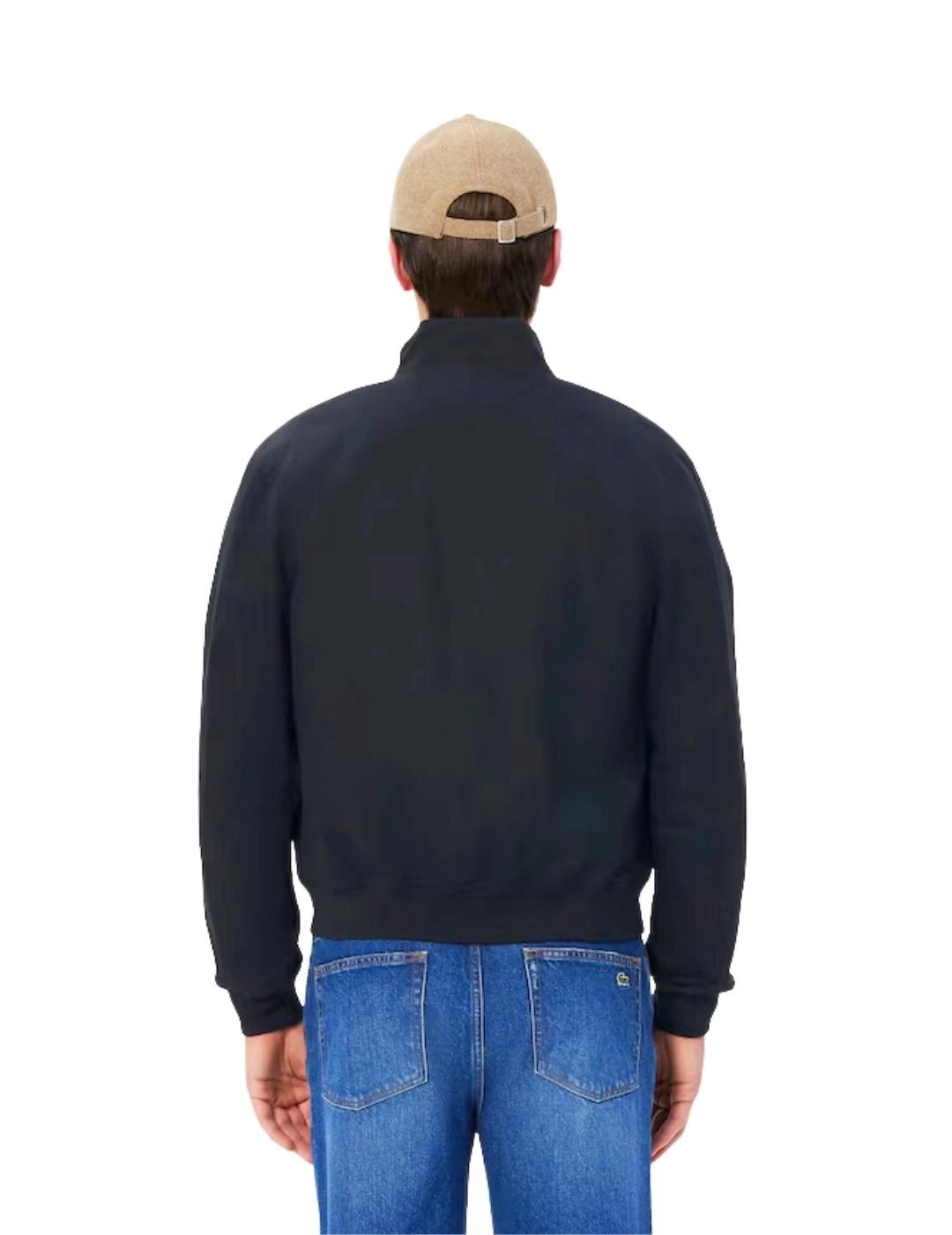 Lacoste Chaqueta Harrington de sarga hidrófuga