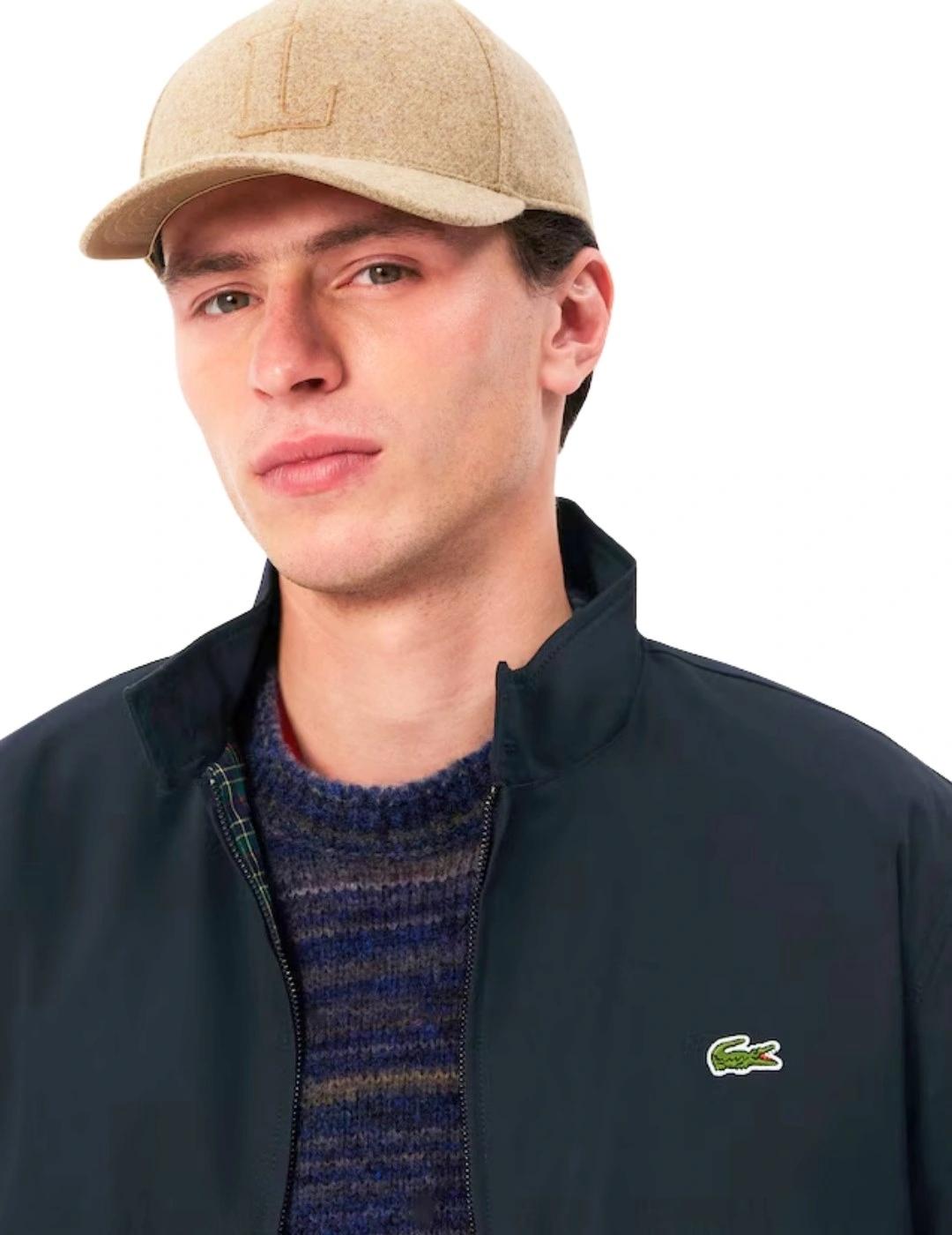Lacoste Chaqueta Harrington de sarga hidrófuga