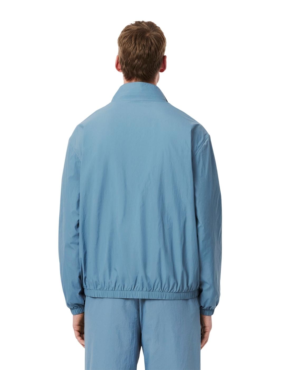 Lacoste Chaqueta de chándal con capucha hidrófuga