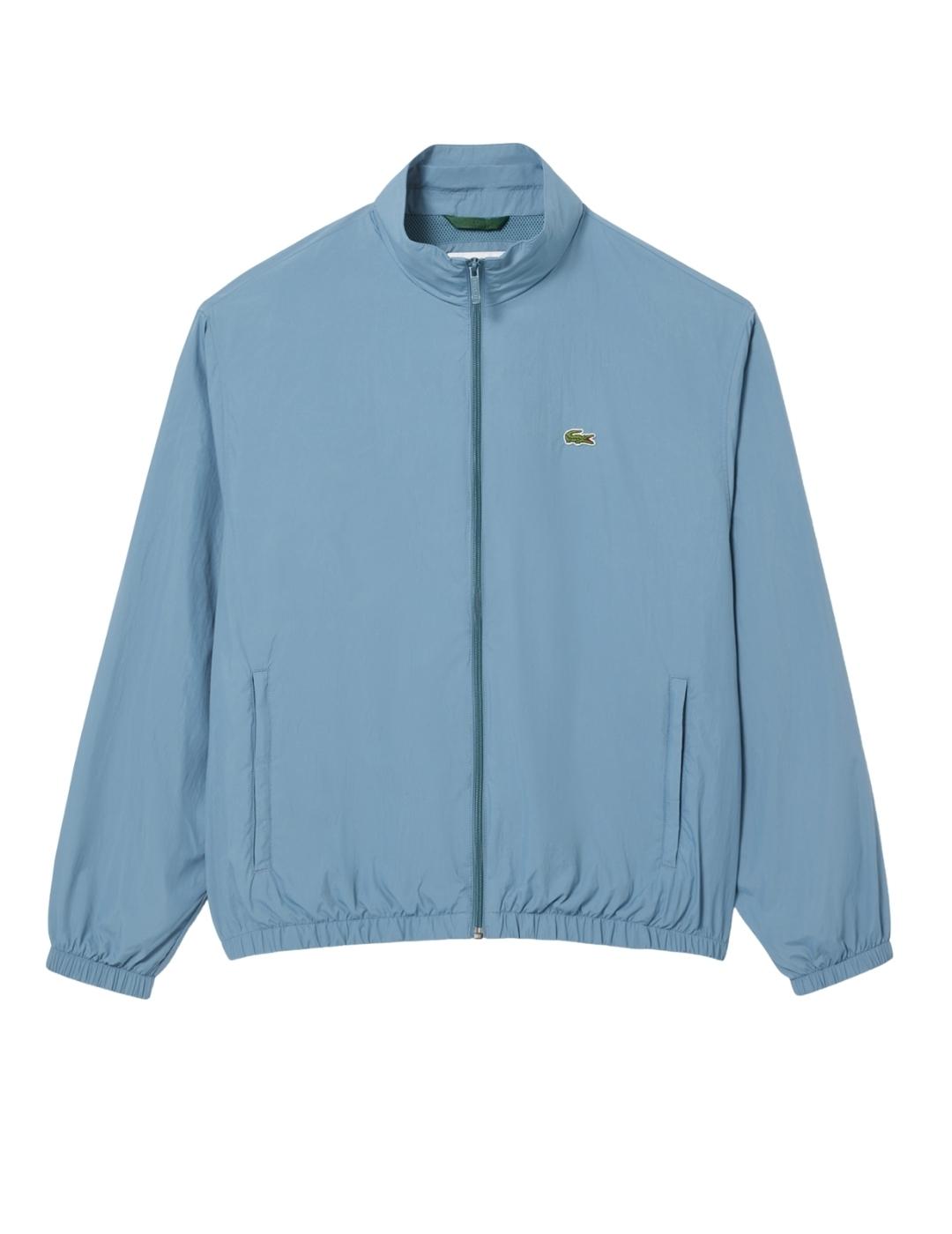 Lacoste Chaqueta de chándal con capucha hidrófuga