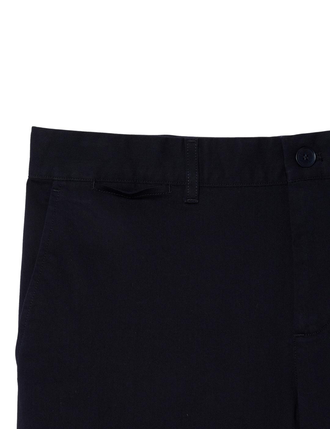 Lacoste Pantalón chino slim fit de algodón Marino