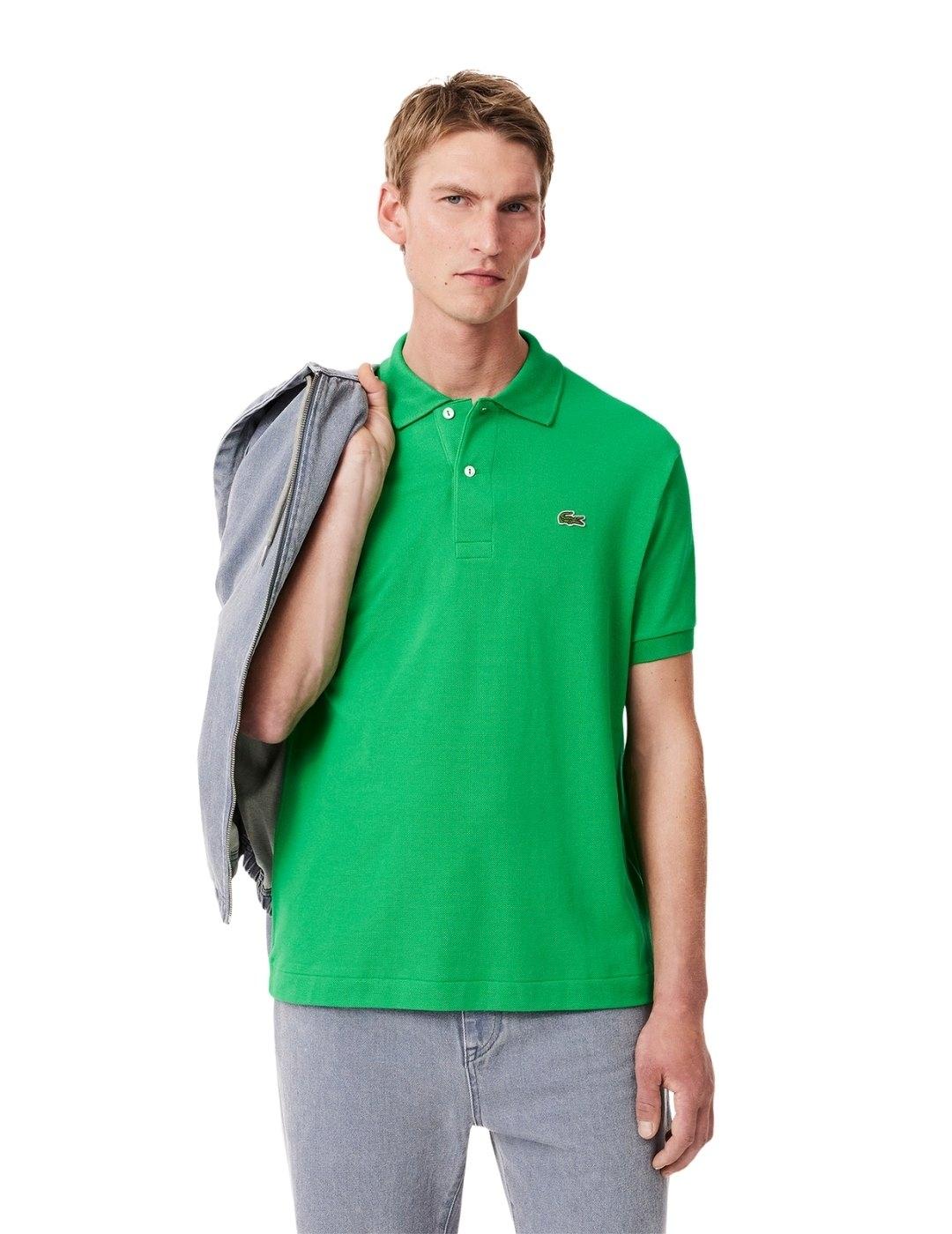 Lacoste Polo original de corte clásico Verde