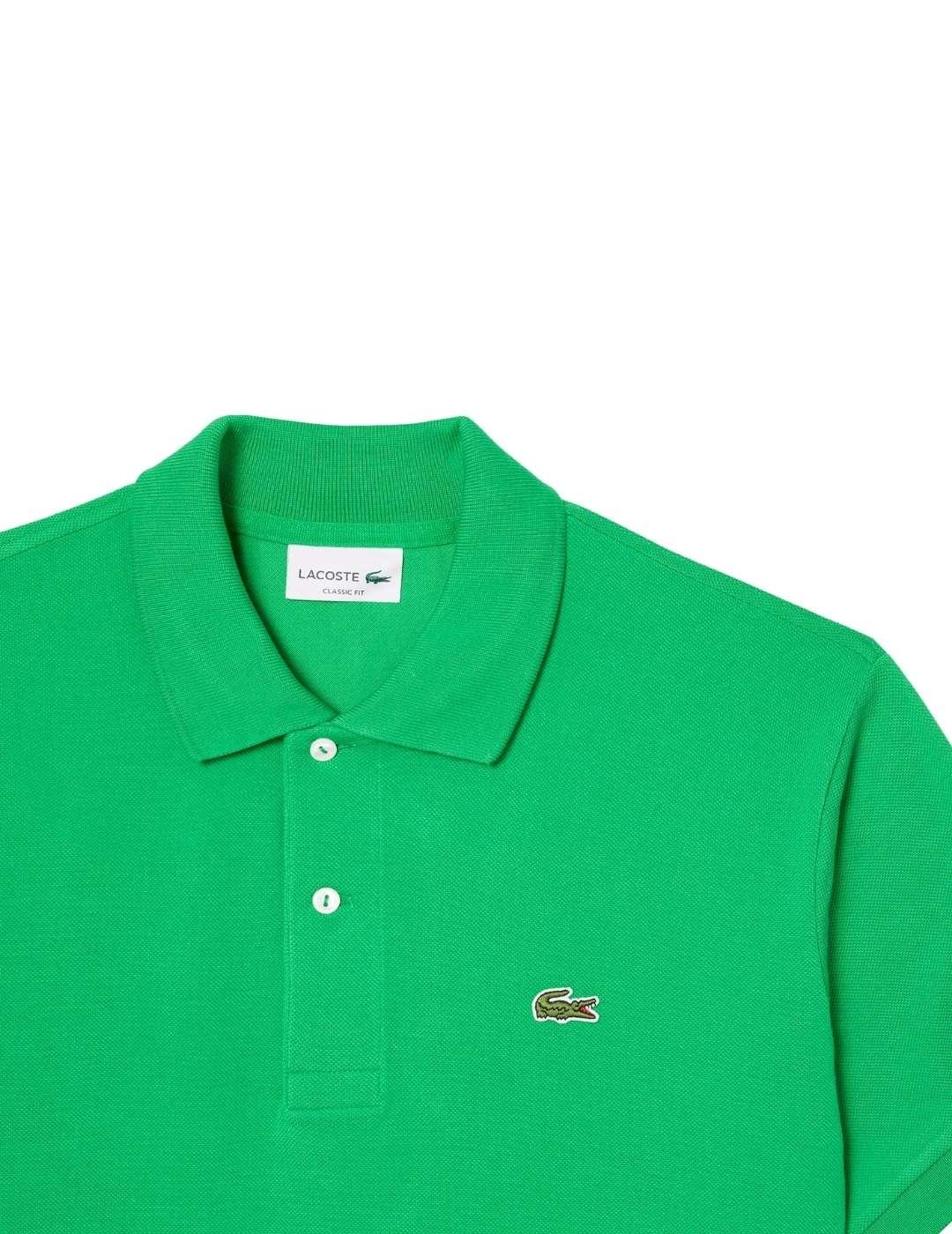 Lacoste Polo original de corte clásico Verde