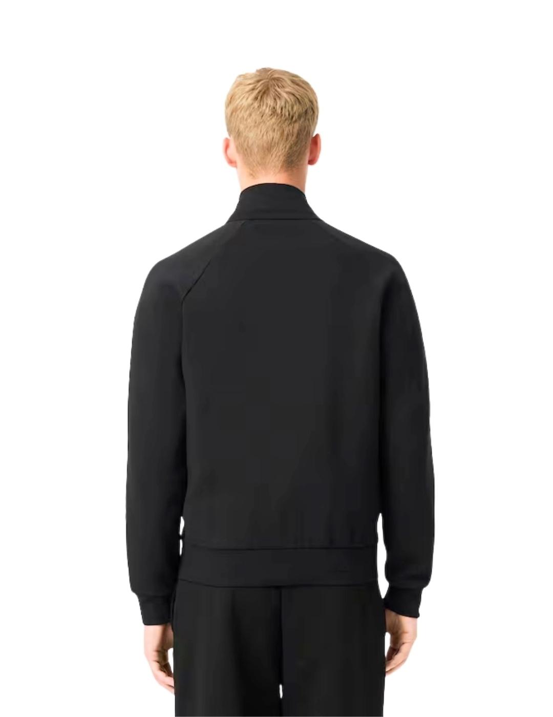 Lacoste Sudadera cremallera de punto jersey doble