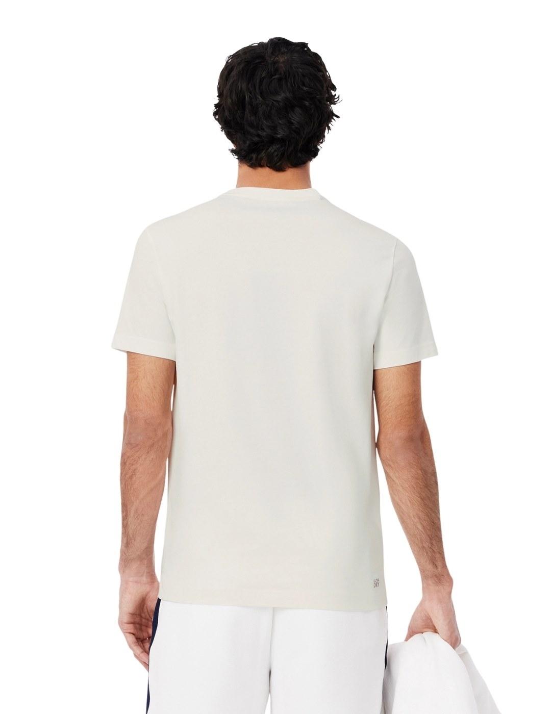 Lacoste Camiseta Blanca de tenis clásica René