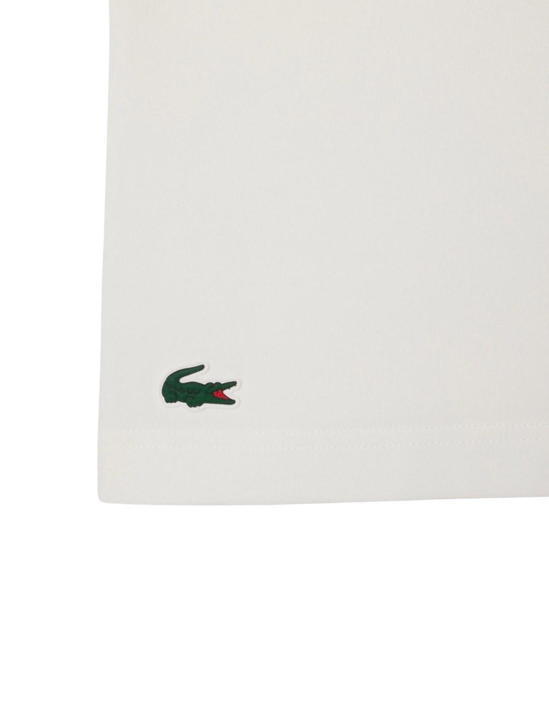 Lacoste Camiseta Blanca de tenis clásica René