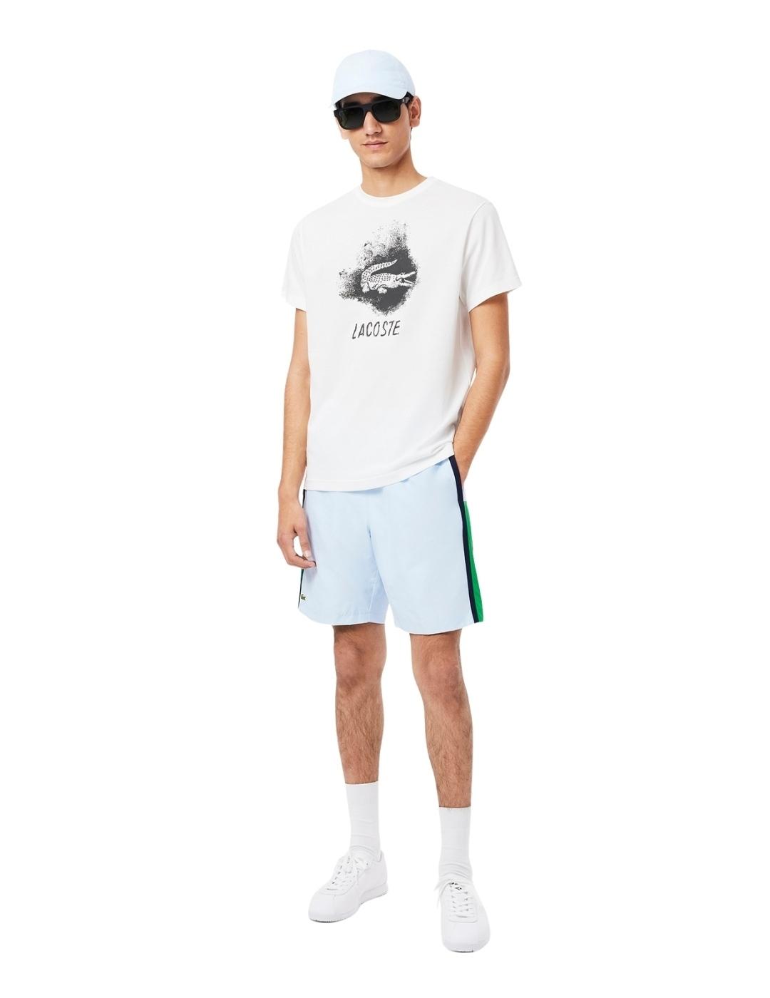 Lacoste Camiseta Deportiva gráfica ultra dry