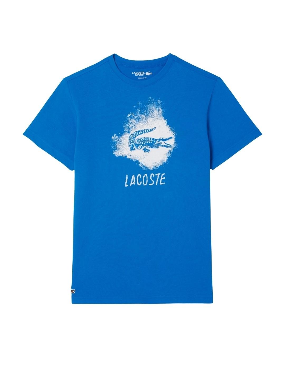 Lacoste Camiseta Deportiva gráfica ultra dry