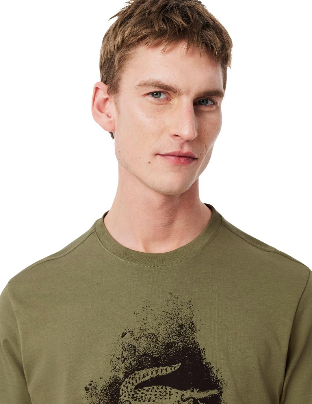 Lacoste Camiseta Deportiva gráfica ultra dry