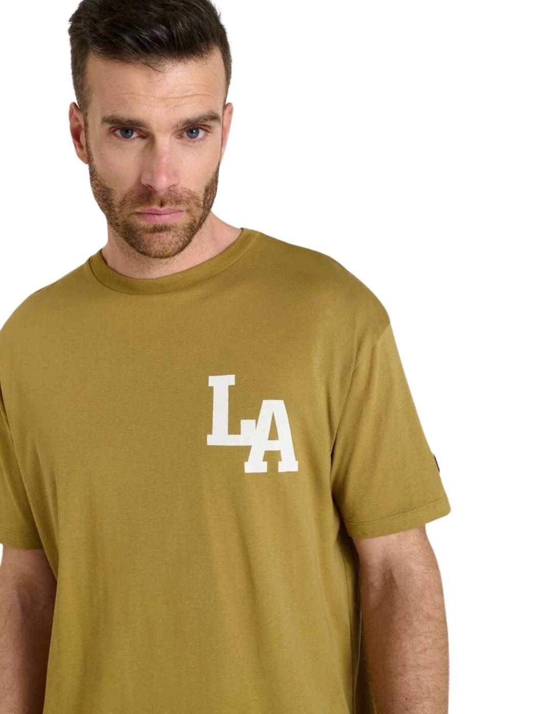 Le Temps Des Cerises Camiseta verde Dibujo oso