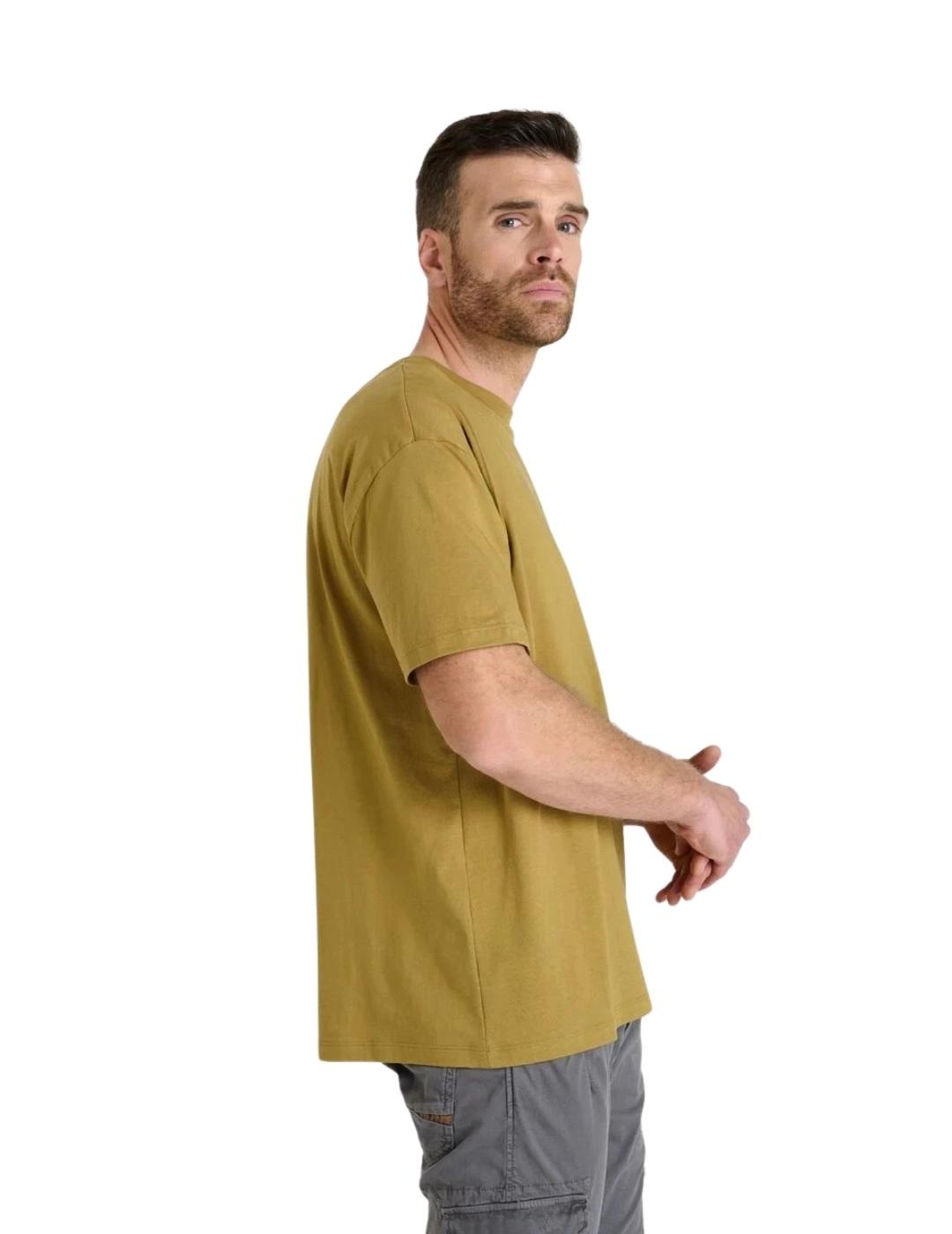 Le Temps Des Cerises Camiseta verde Dibujo oso