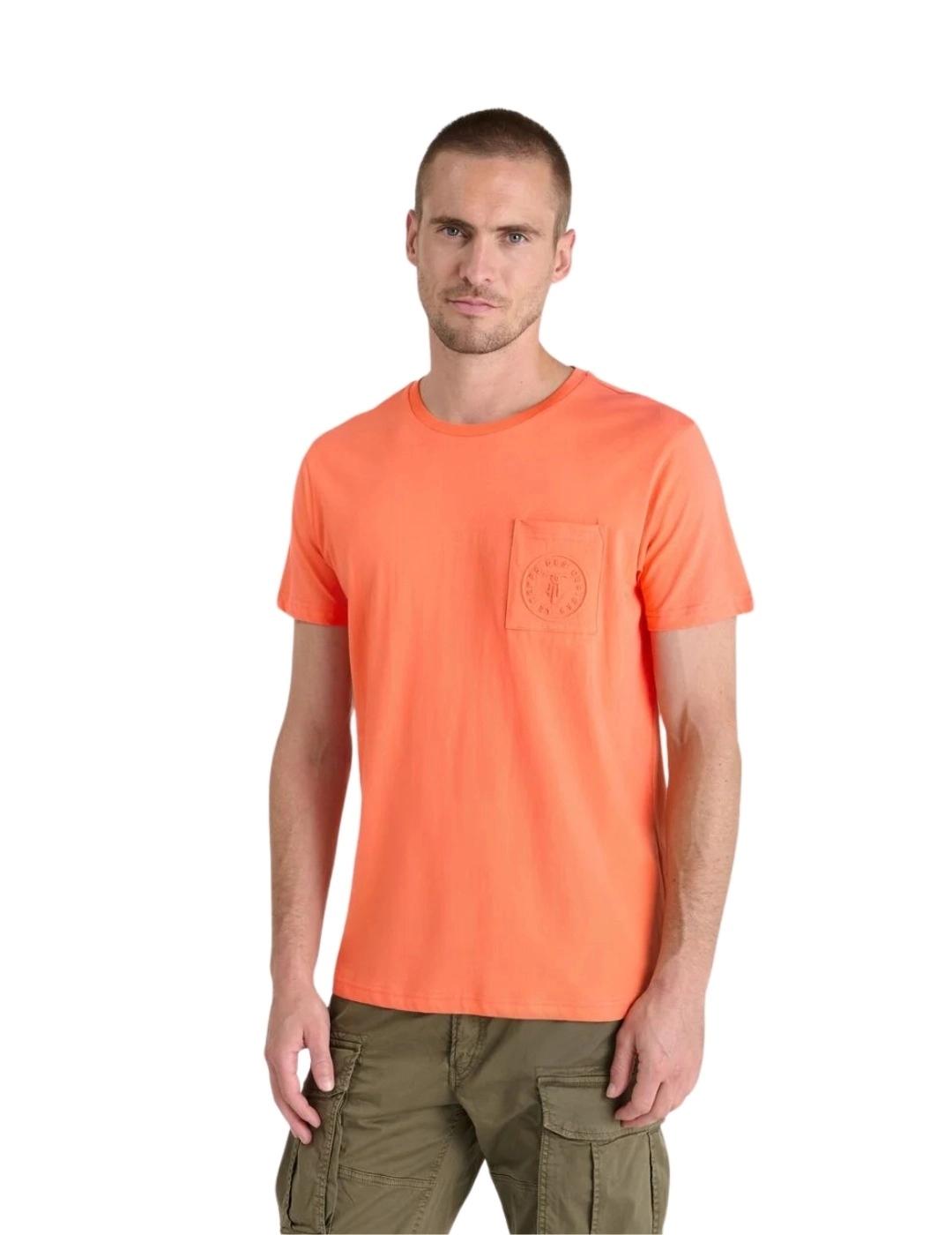 Le Temps Des Cerises Camiseta naranja
