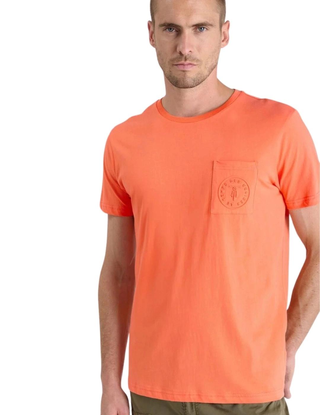 Le Temps Des Cerises Camiseta naranja
