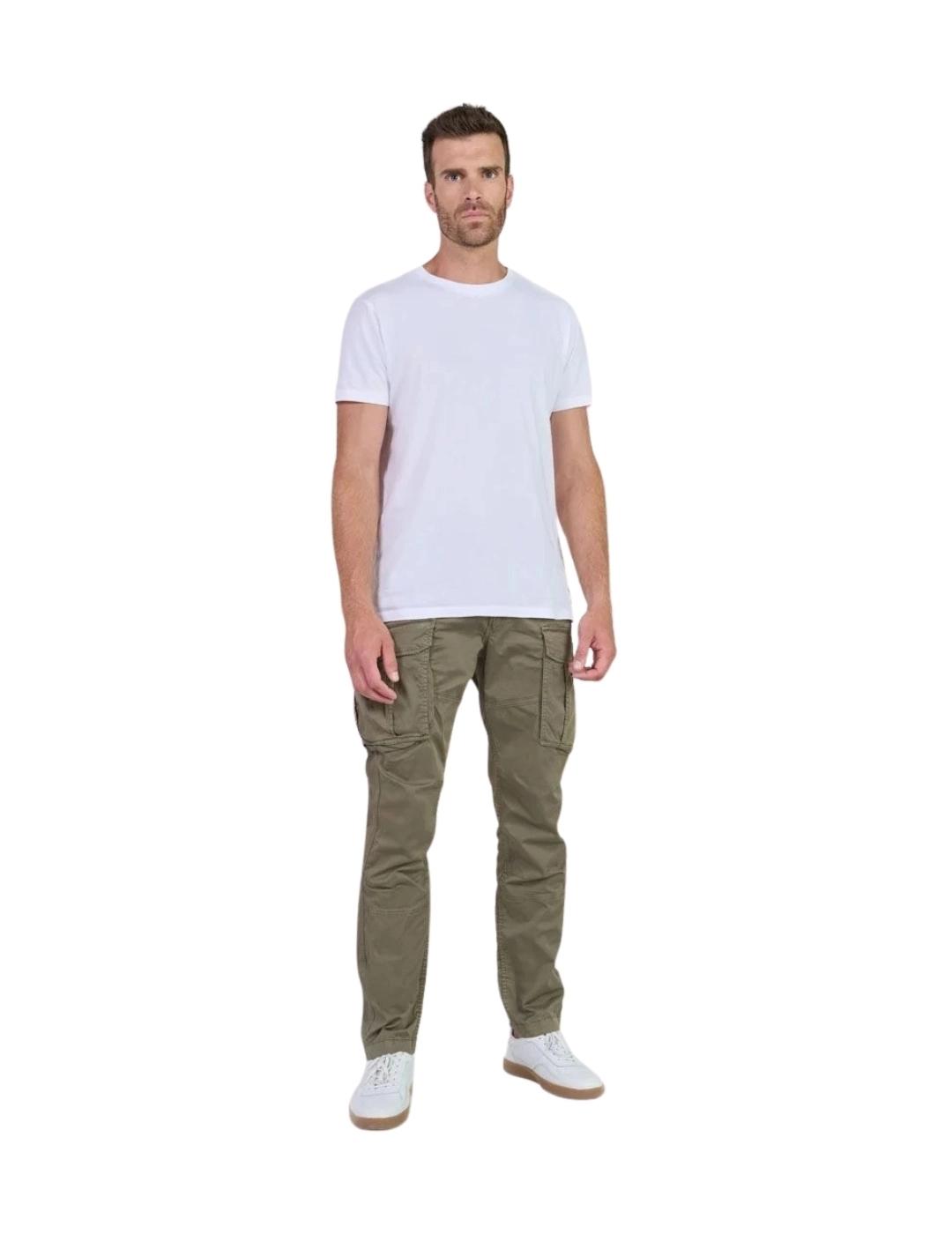 Le Temps Des Cerises Pantalones cargo Verde caqui