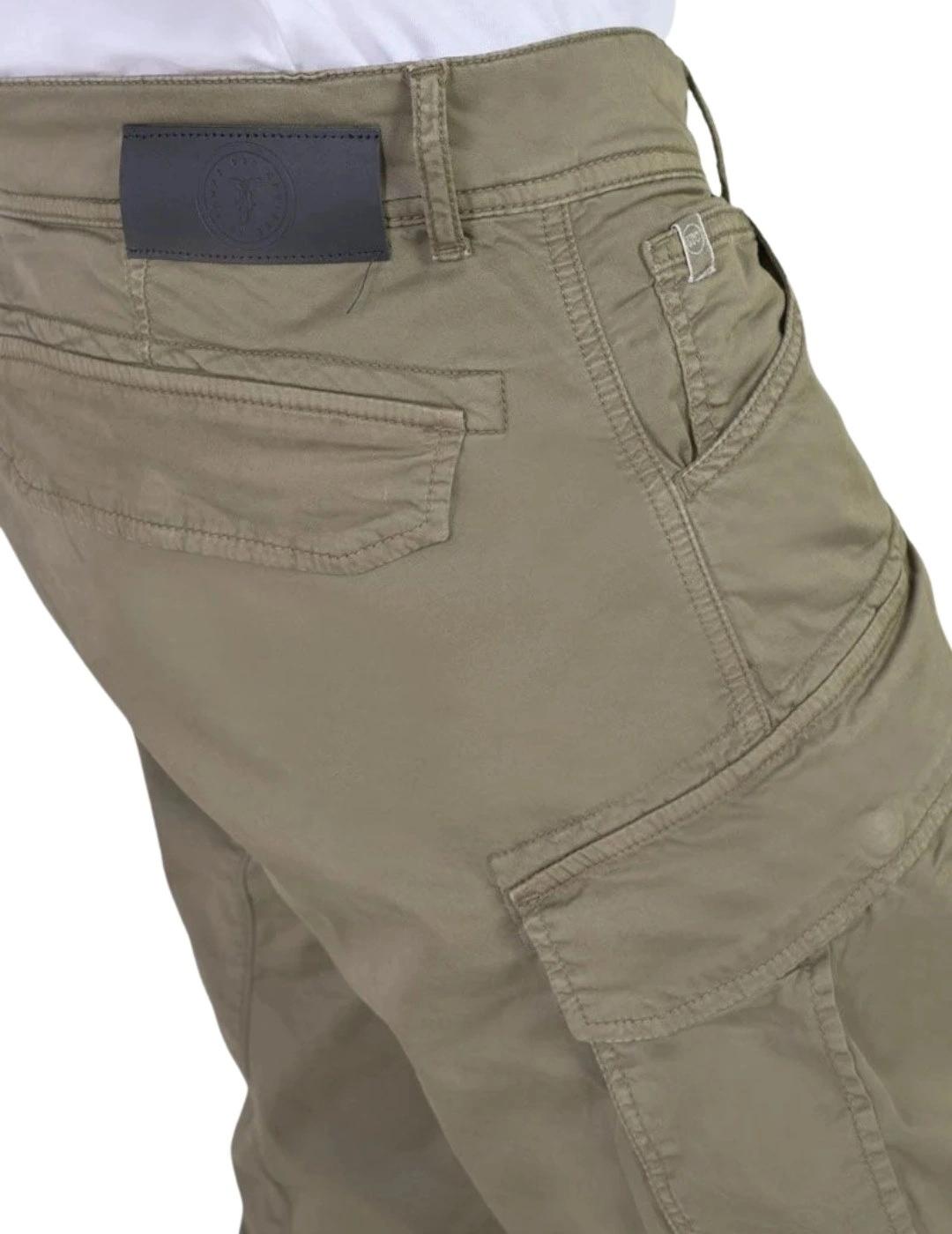Le Temps Des Cerises Pantalones cargo Verde caqui