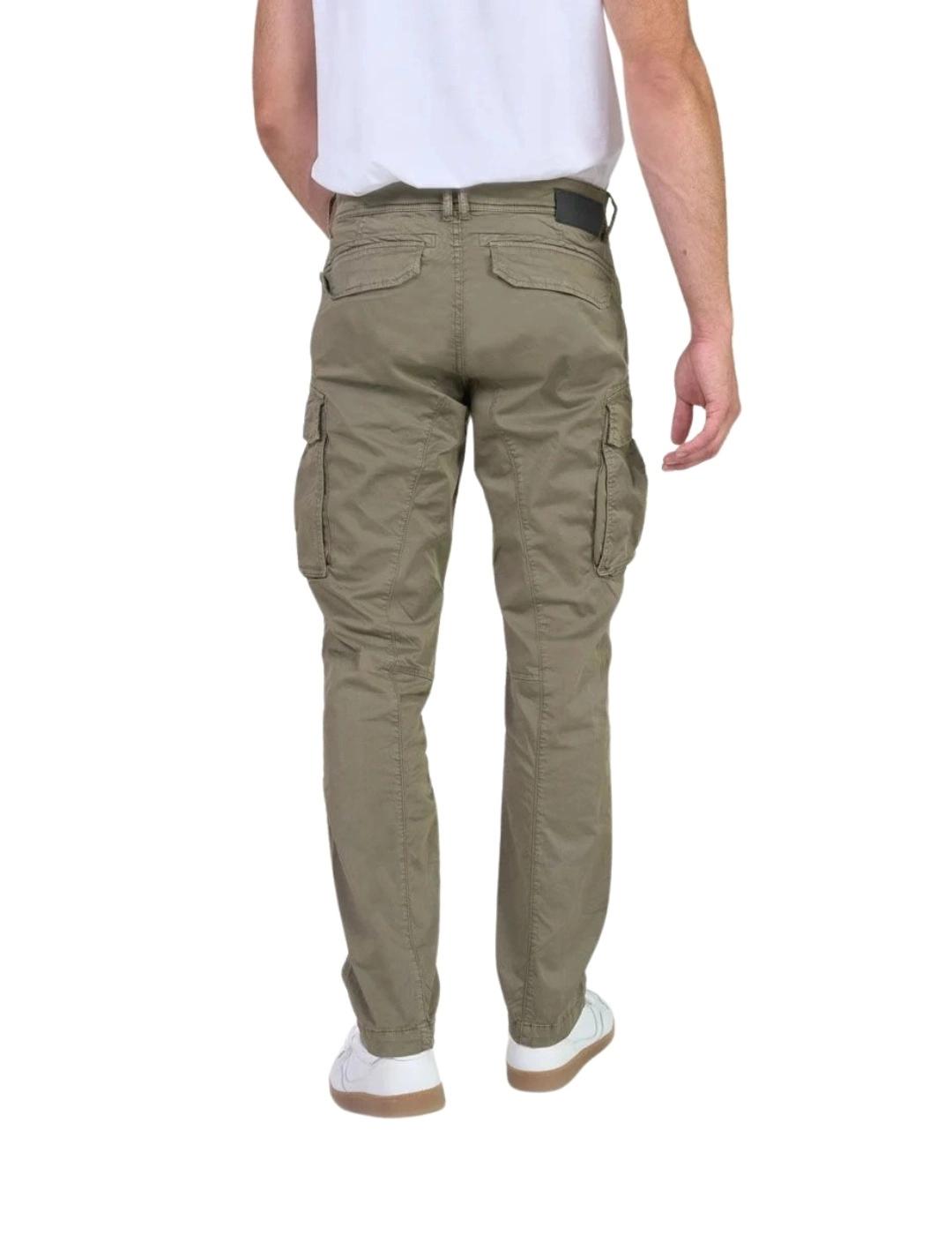 Le Temps Des Cerises Pantalones cargo Verde caqui