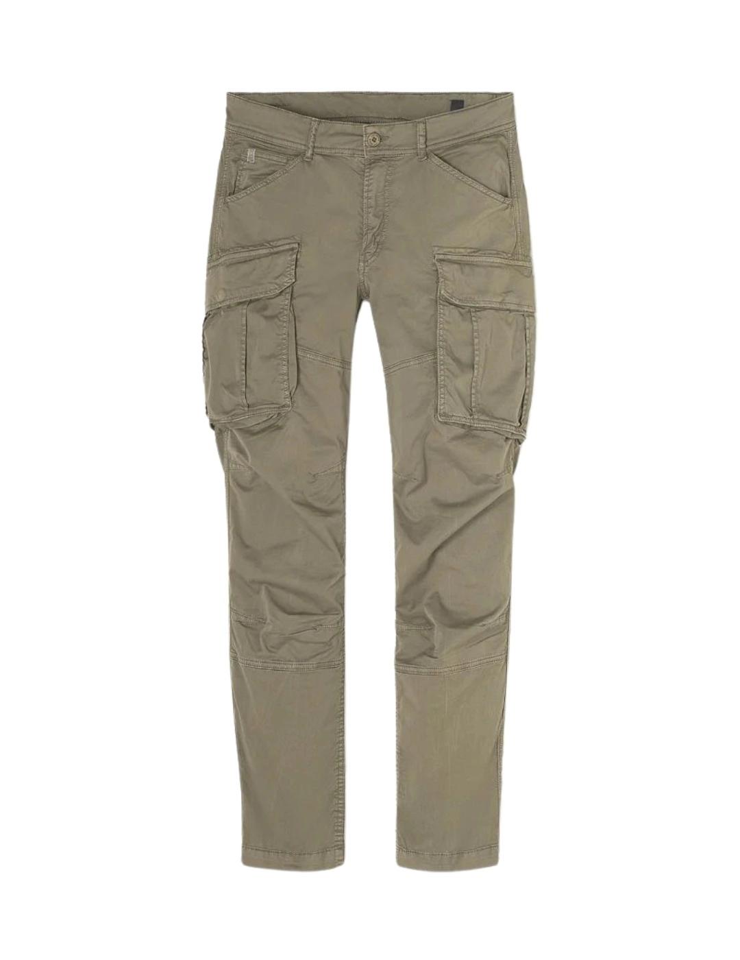 Le Temps Des Cerises Pantalones cargo Verde caqui