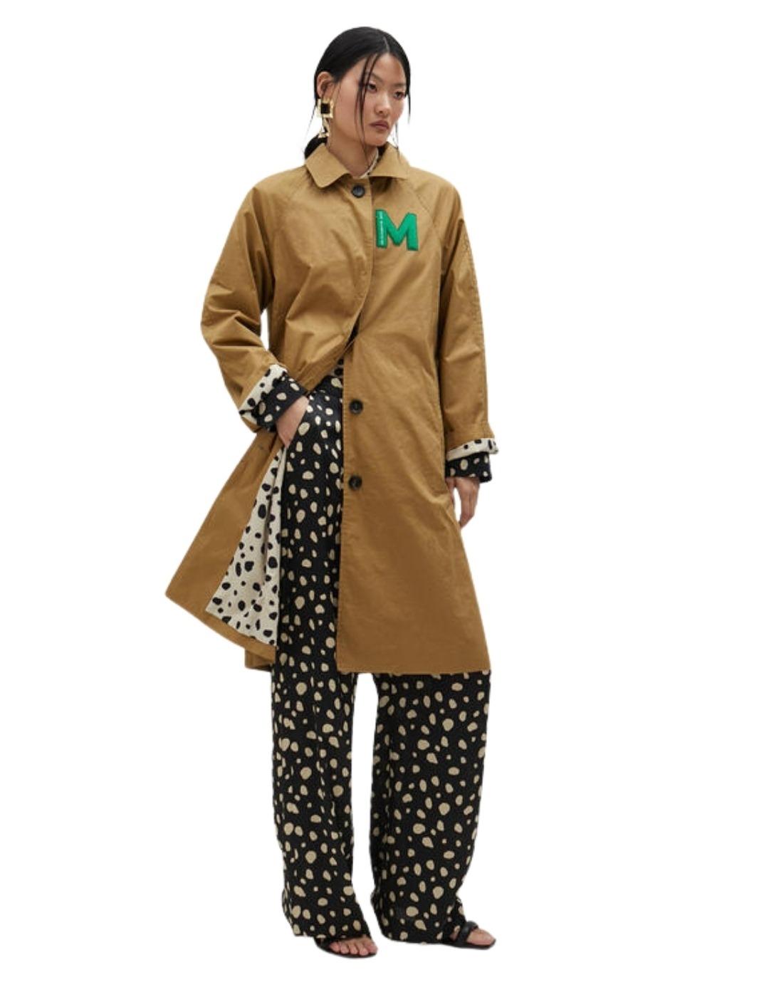 Lola Casademunt Trench Parches Camel