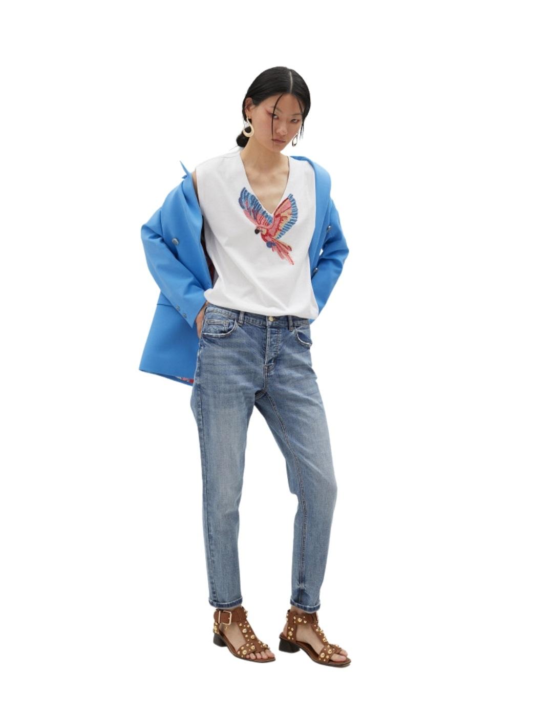 Lola Casademunt Camsieta Detalle Pajaro Pedrería B