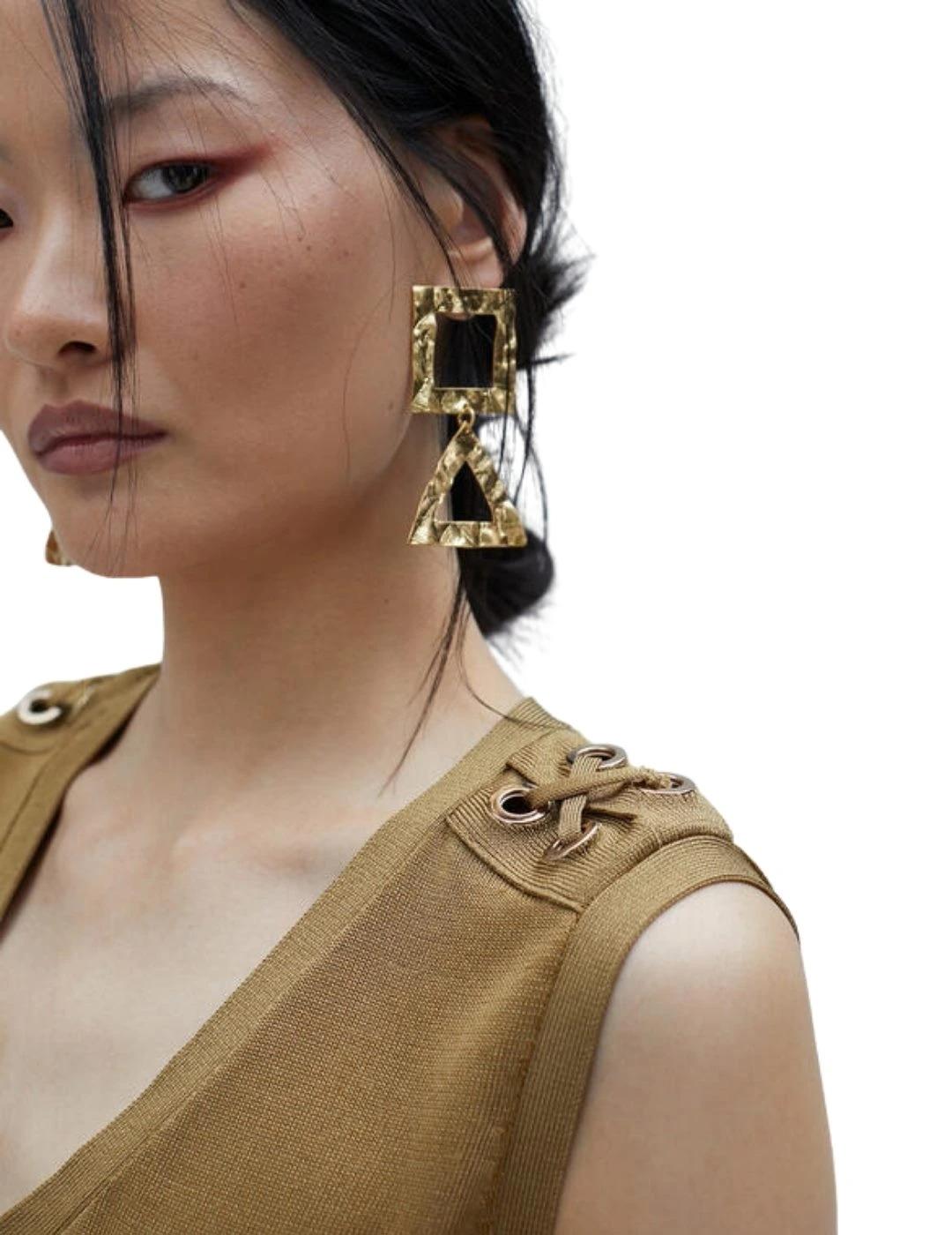 Lola Casademunt Top De Punto Detalle Hombro