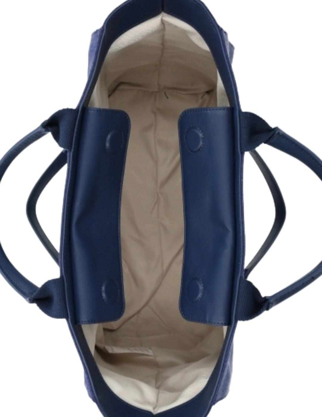 Liujo Bolso tote grande Azul oscuro