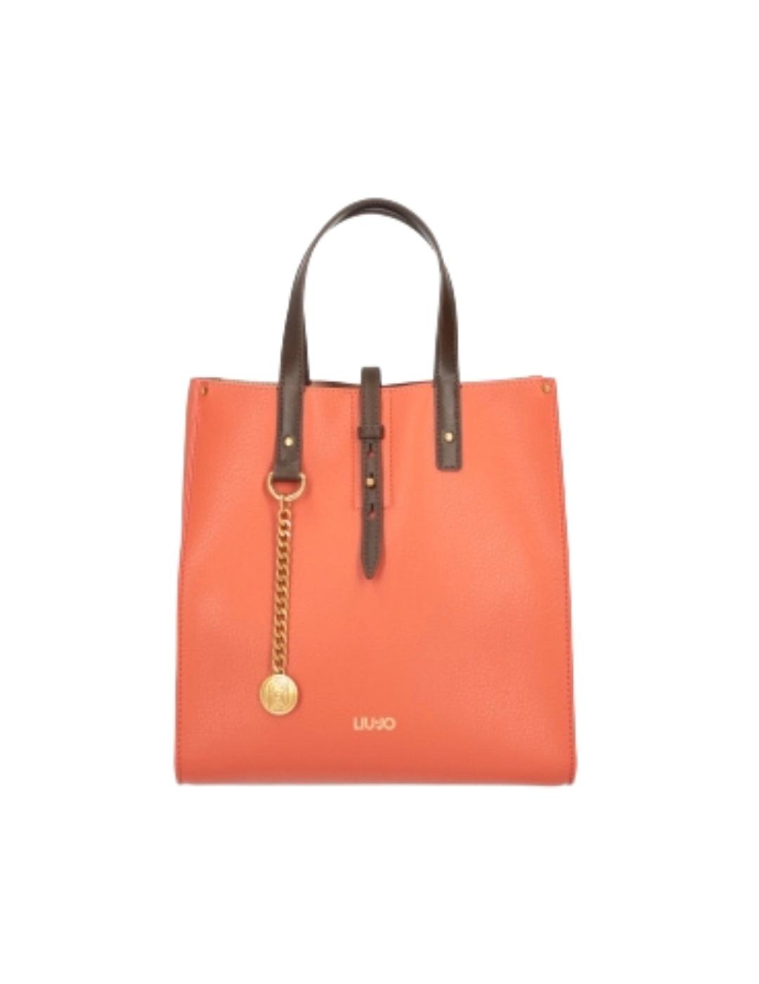 Liujo Bolso pequeño con charm Naranja