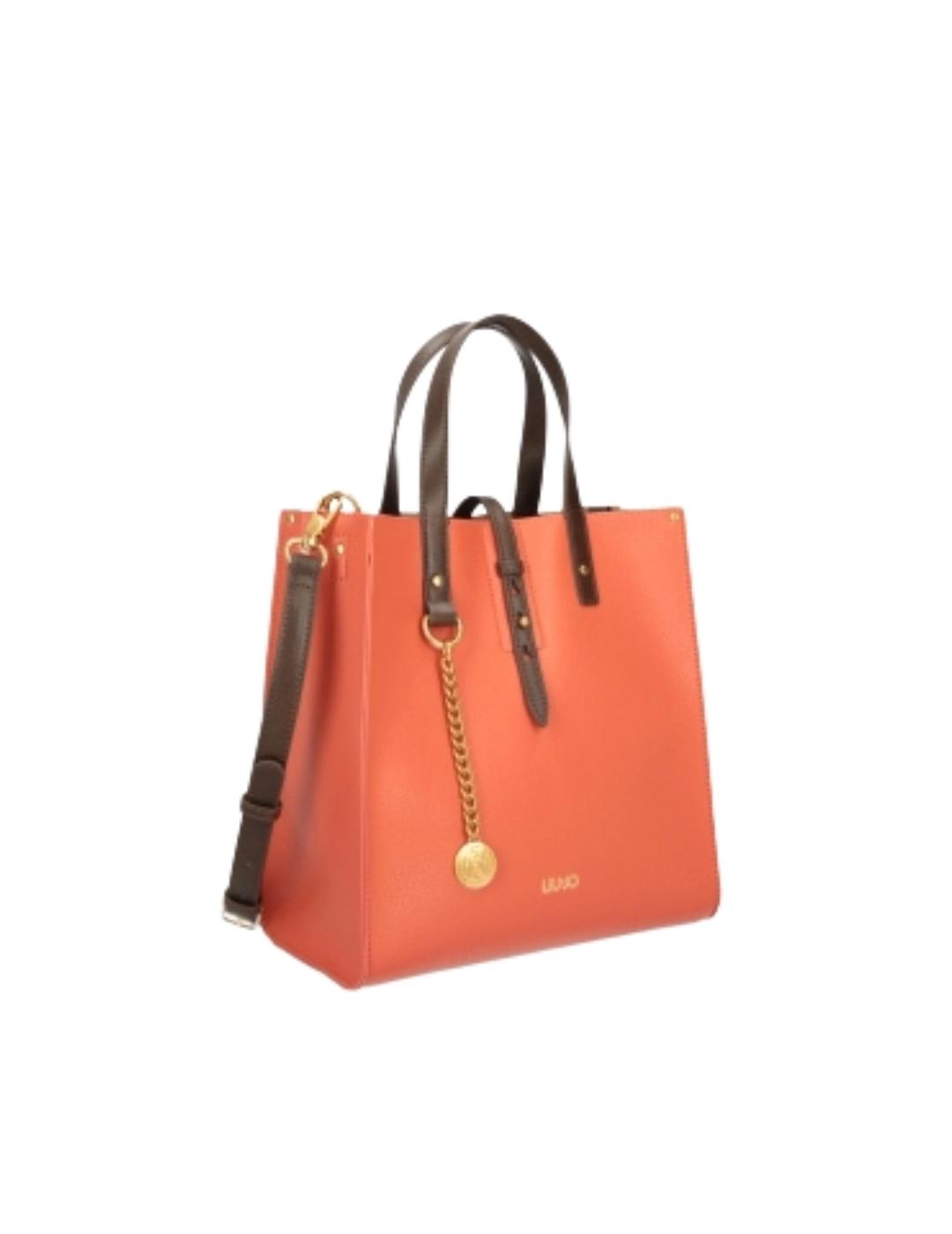 Liujo Bolso pequeño con charm Naranja