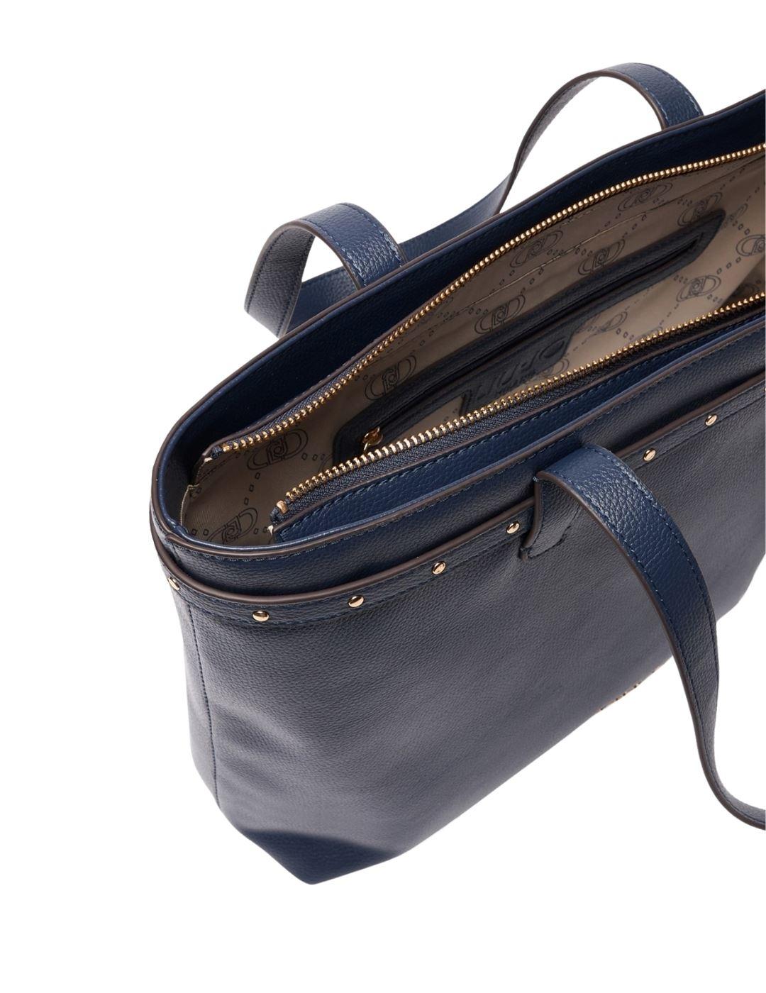 Liujo Bolso tote mediano Liujo better Azul marino